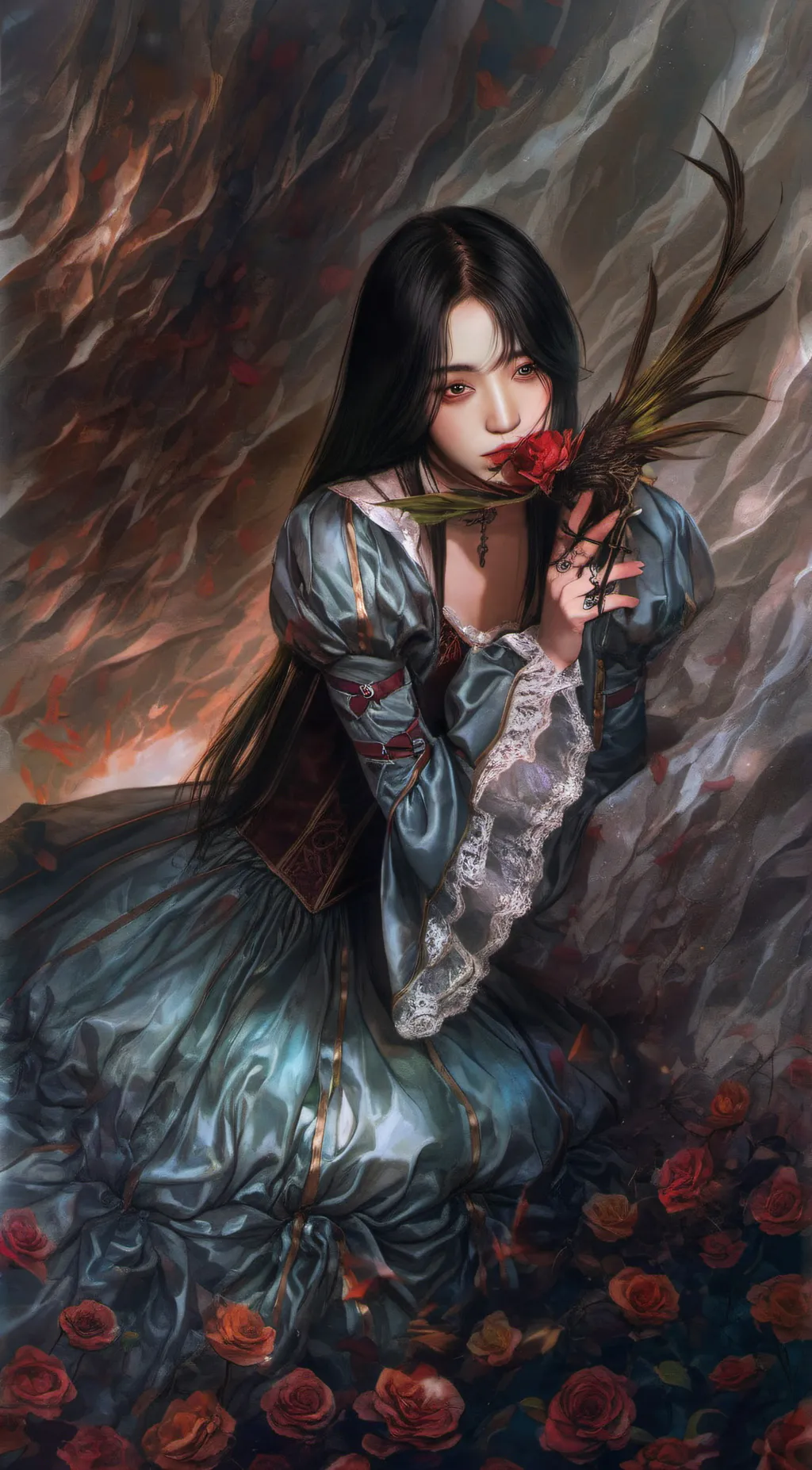 ai character: Yuki  background