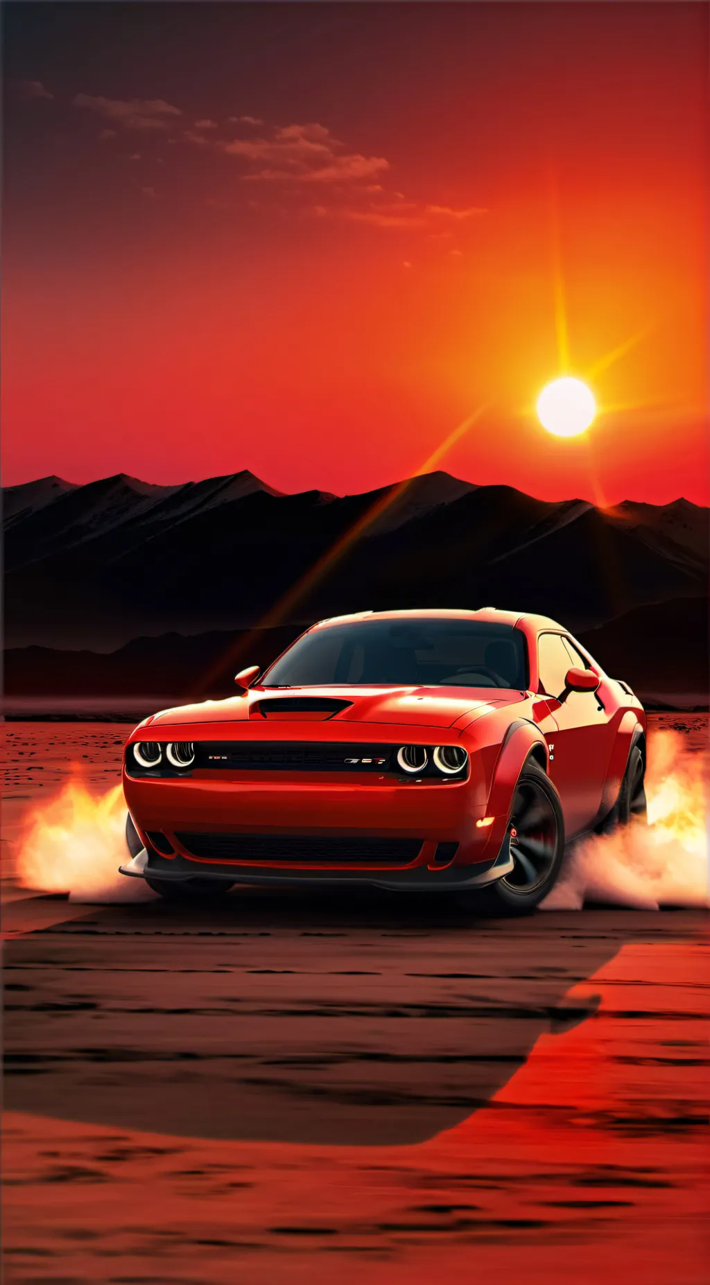 ai character: Dodge SRT Demon background
