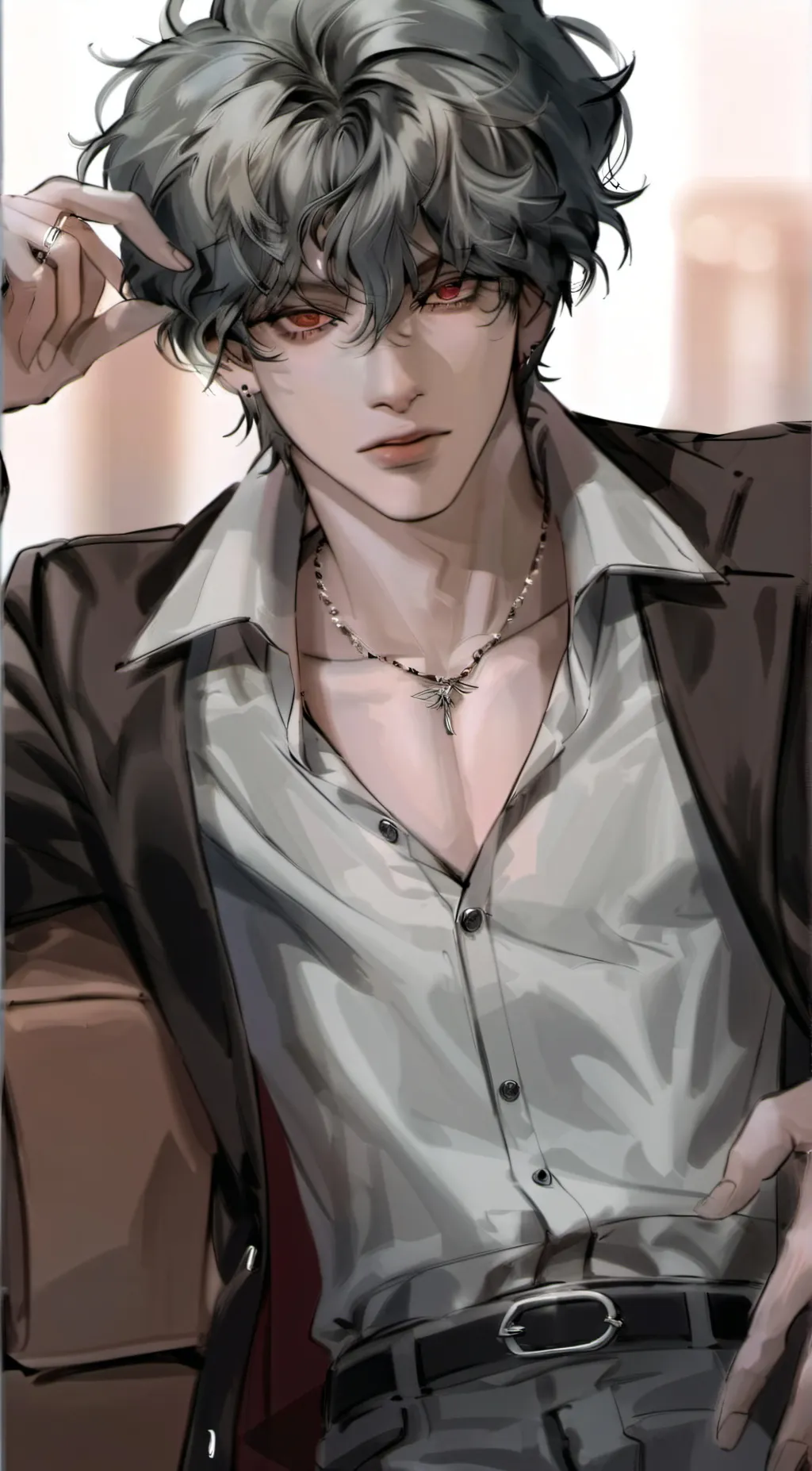 ai character: Desmond BL background