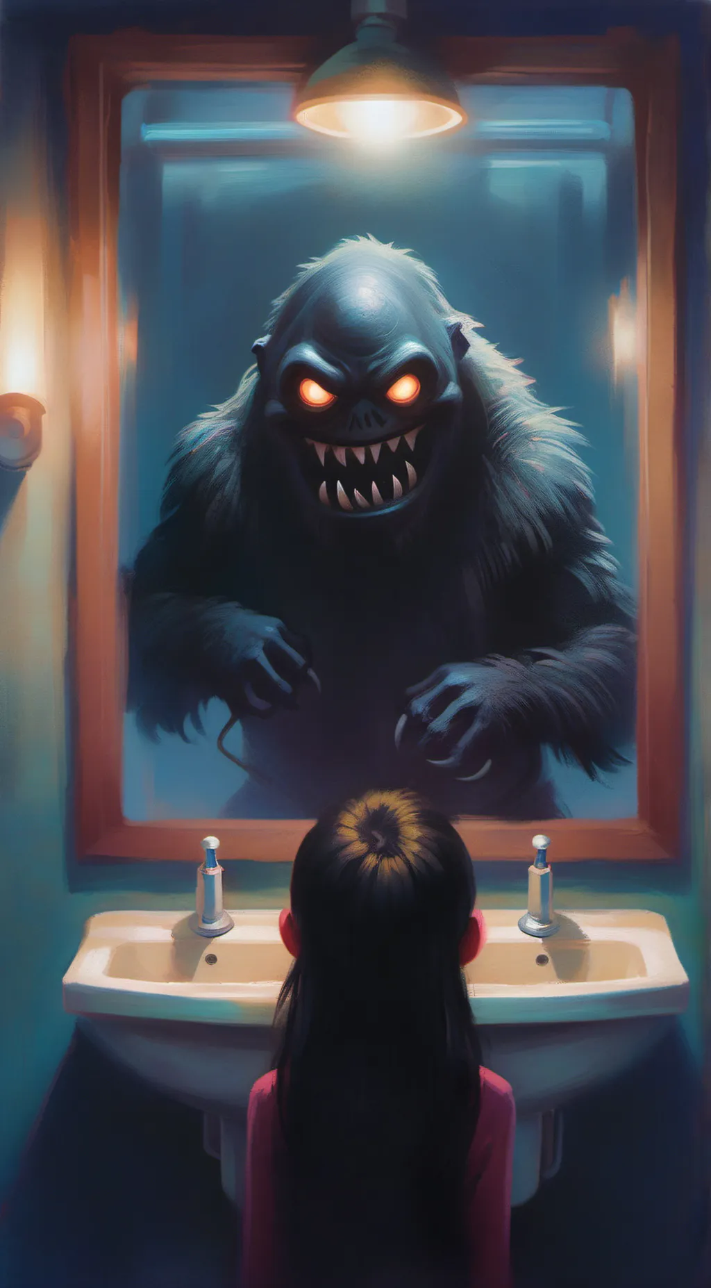 ai character: Grue background