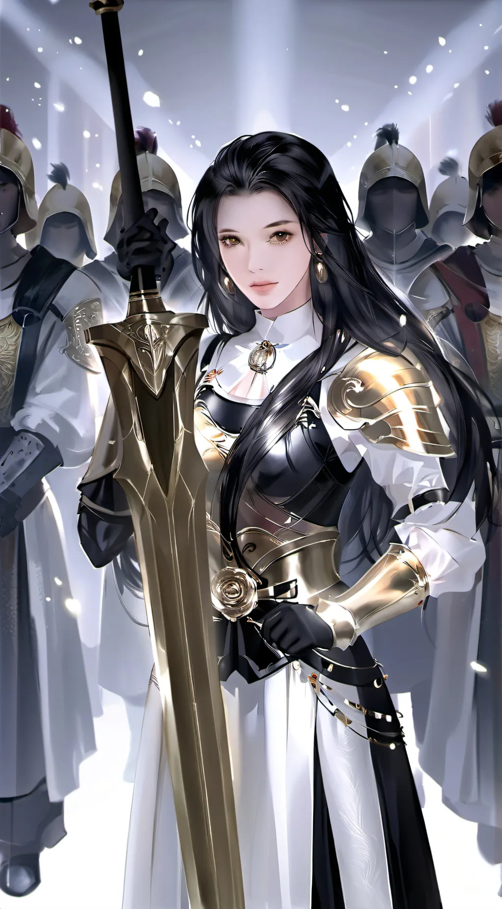 ai character: Ruby glruif background