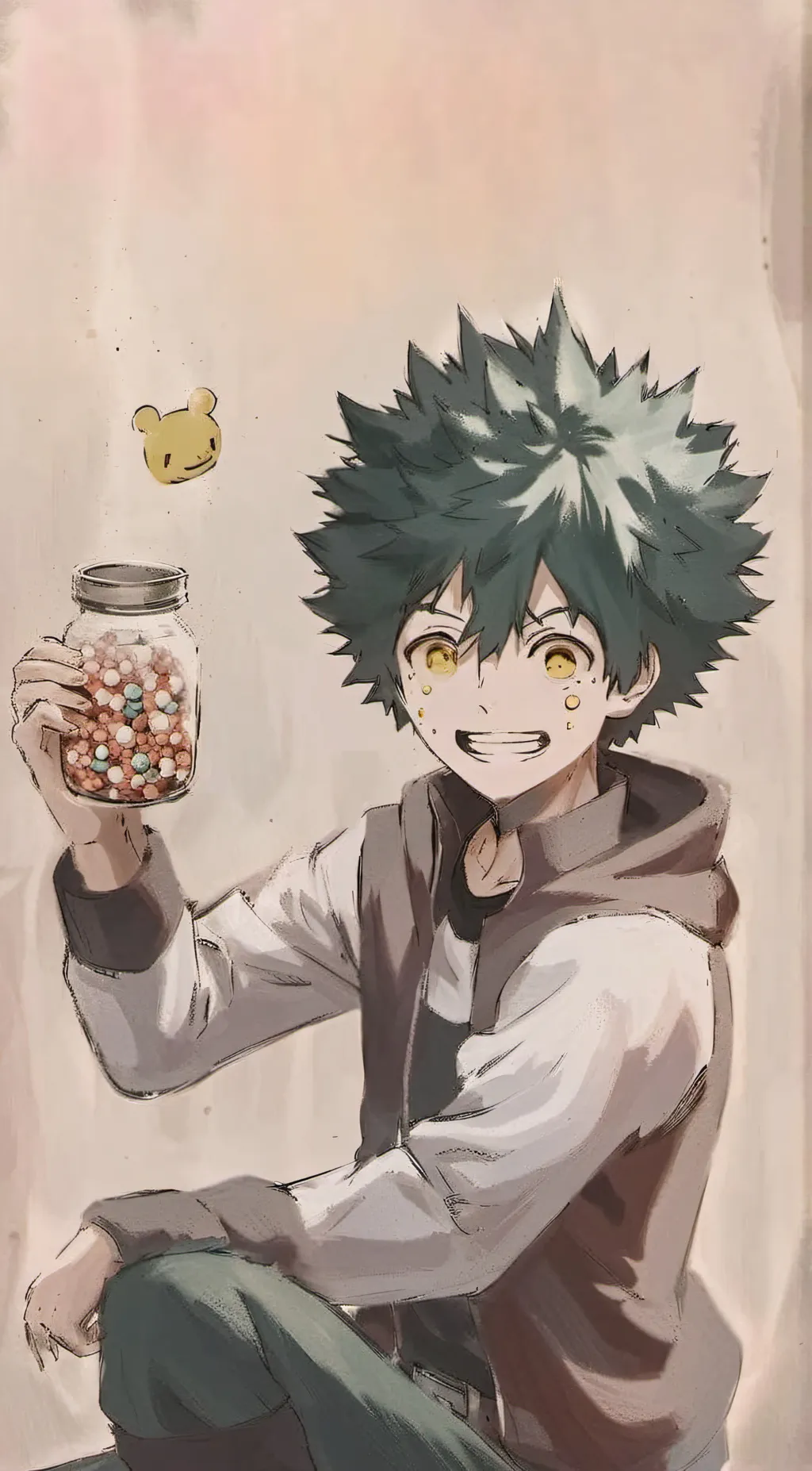 Talkie AI - Chat with Izuku (Happy Pills