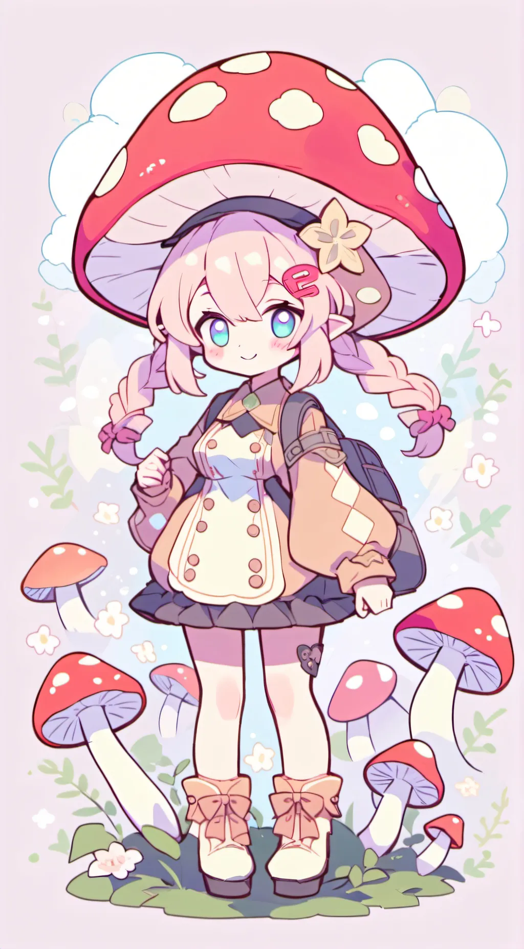 ai character: puff background