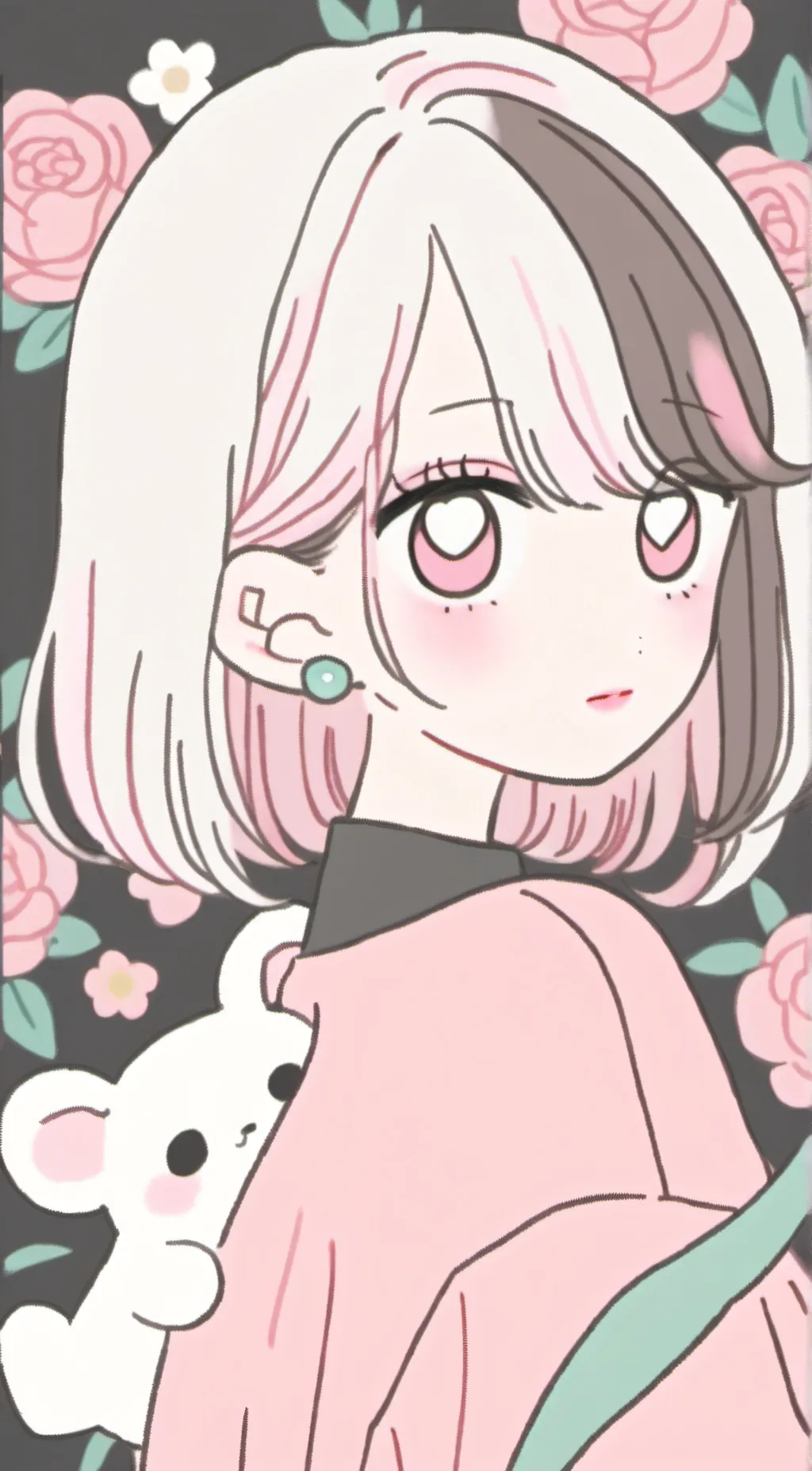 ai character: London  background