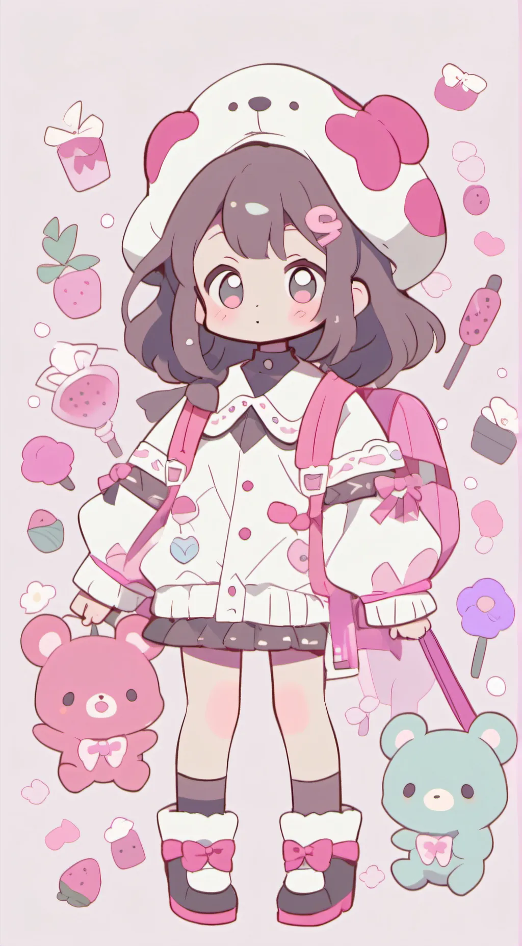 ai character: kendall background