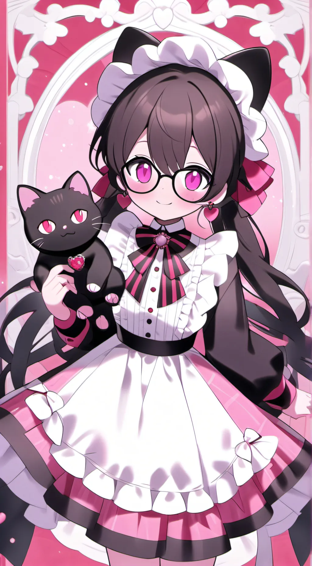 ai character: E-GIRL CHOCOCAT😭 background