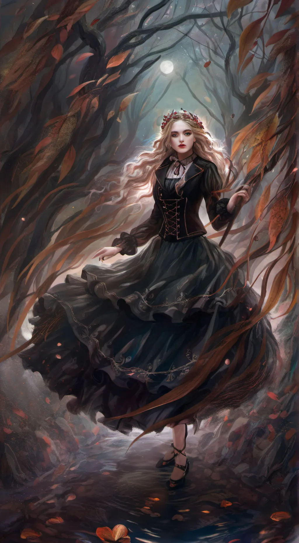 ai character: livina  background