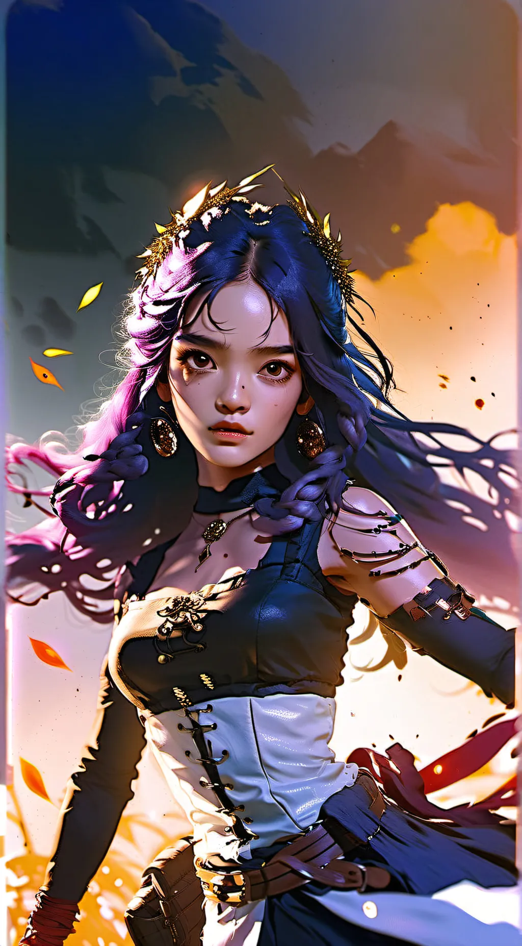 ai character: Myra background