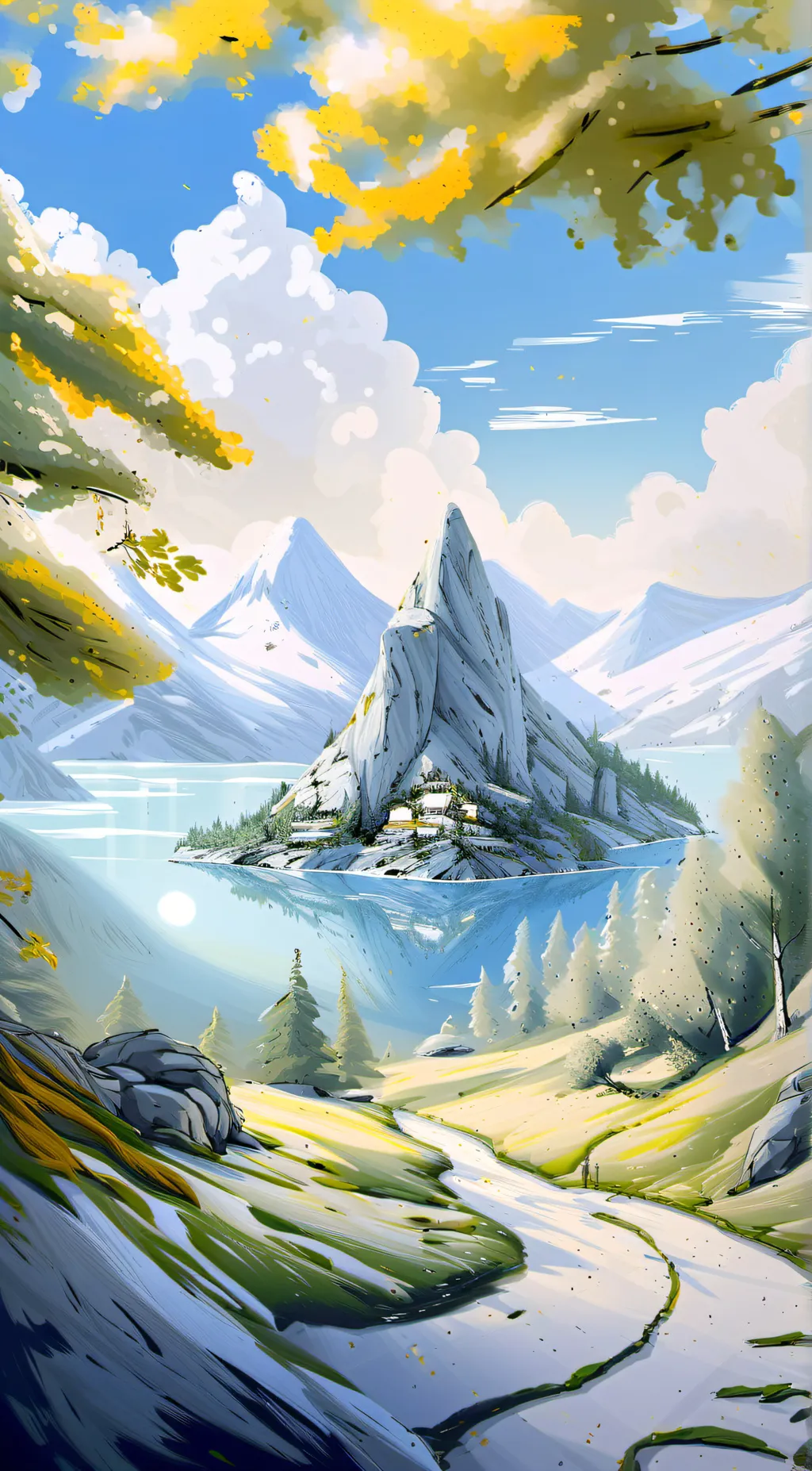 ai character: Danganronpa Au background