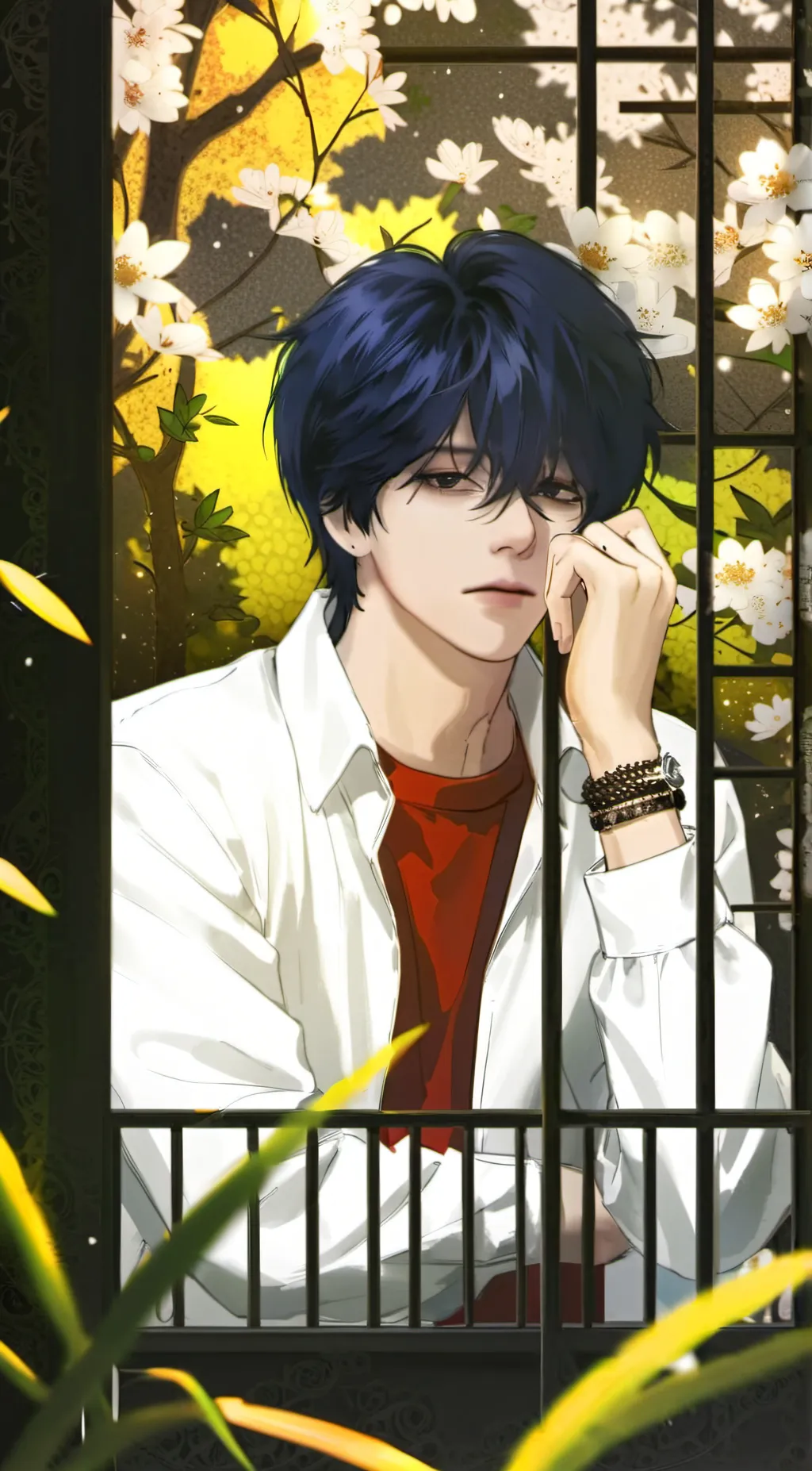 ai character: ren background