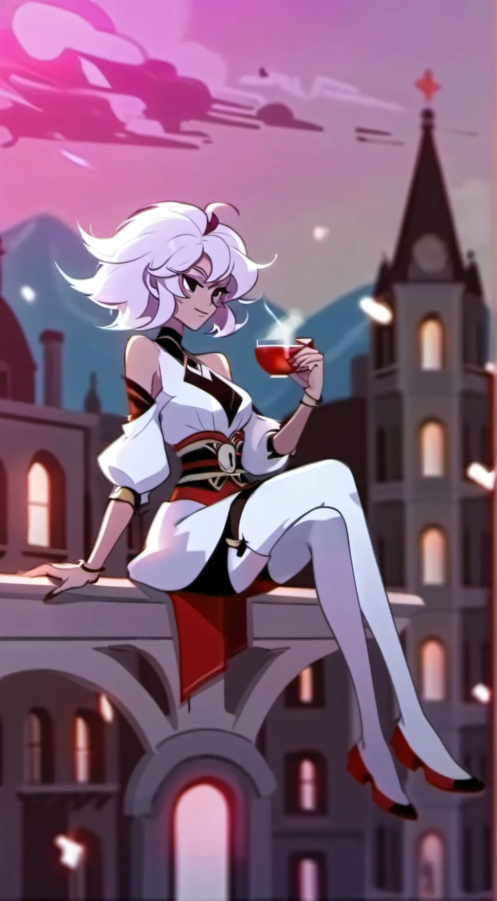 ai character: Belle background