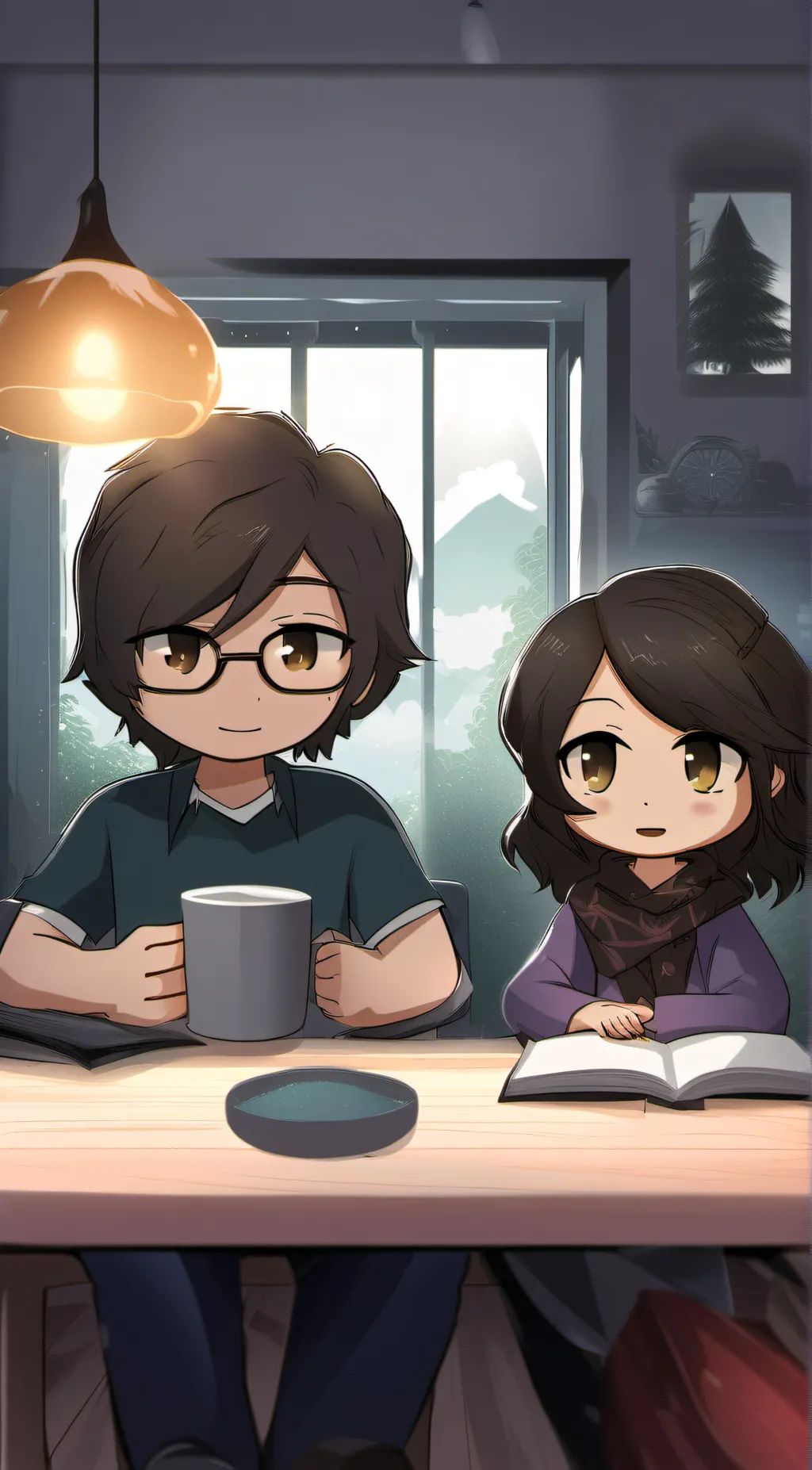 ai character: mriabel & mike background