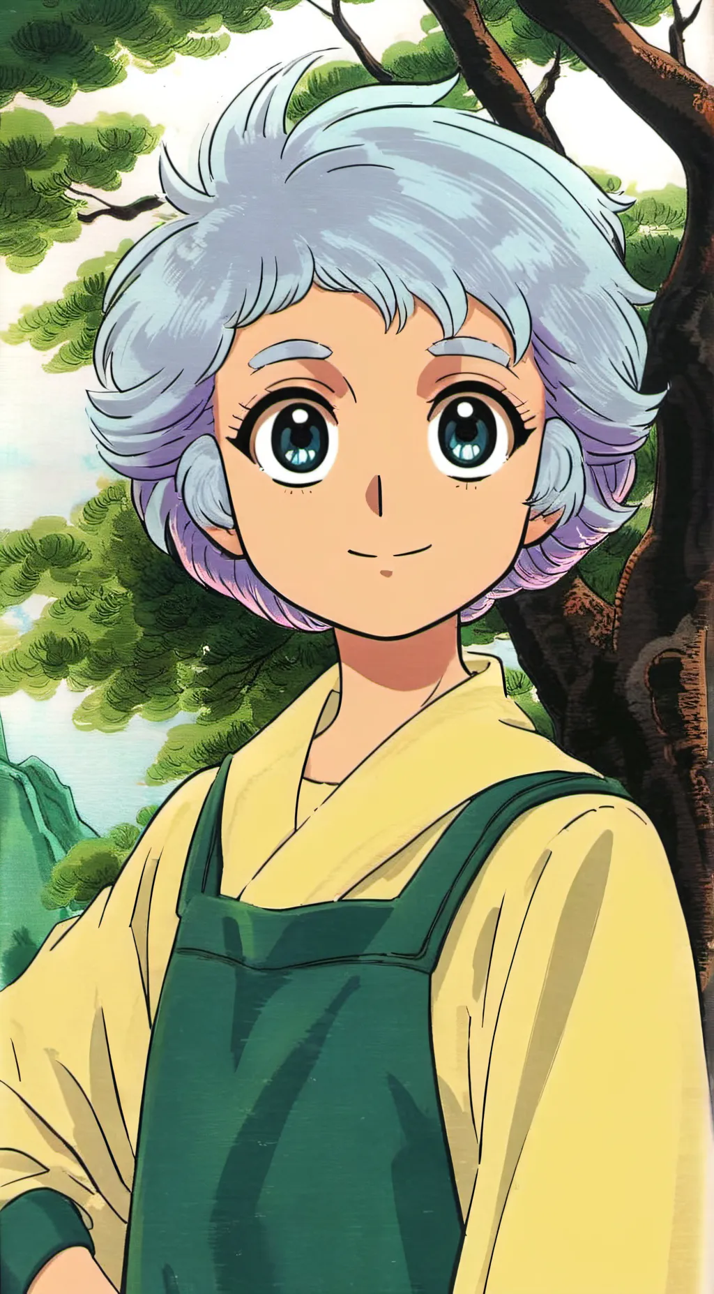 ai character: Mika kun  background