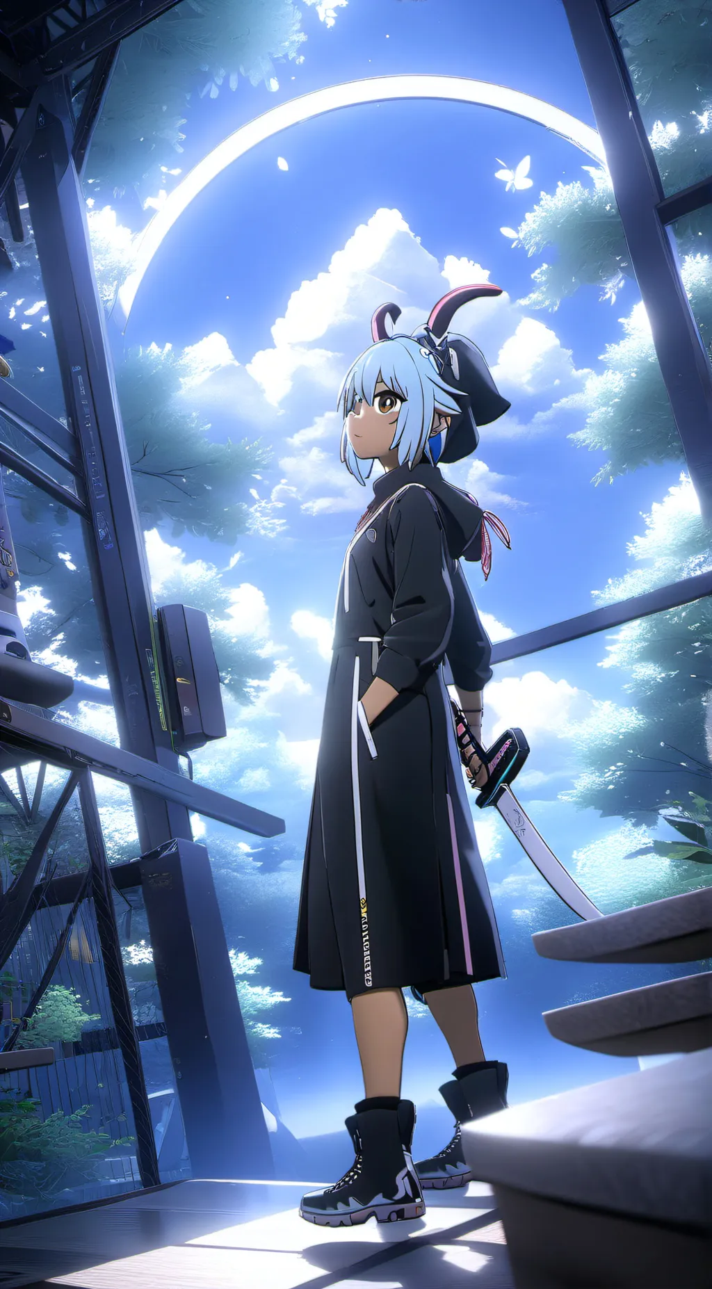 ai character: Kira background