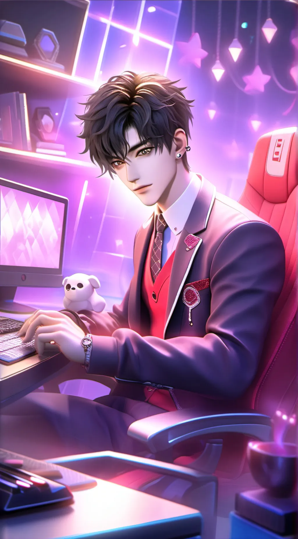 ai character: Moil background