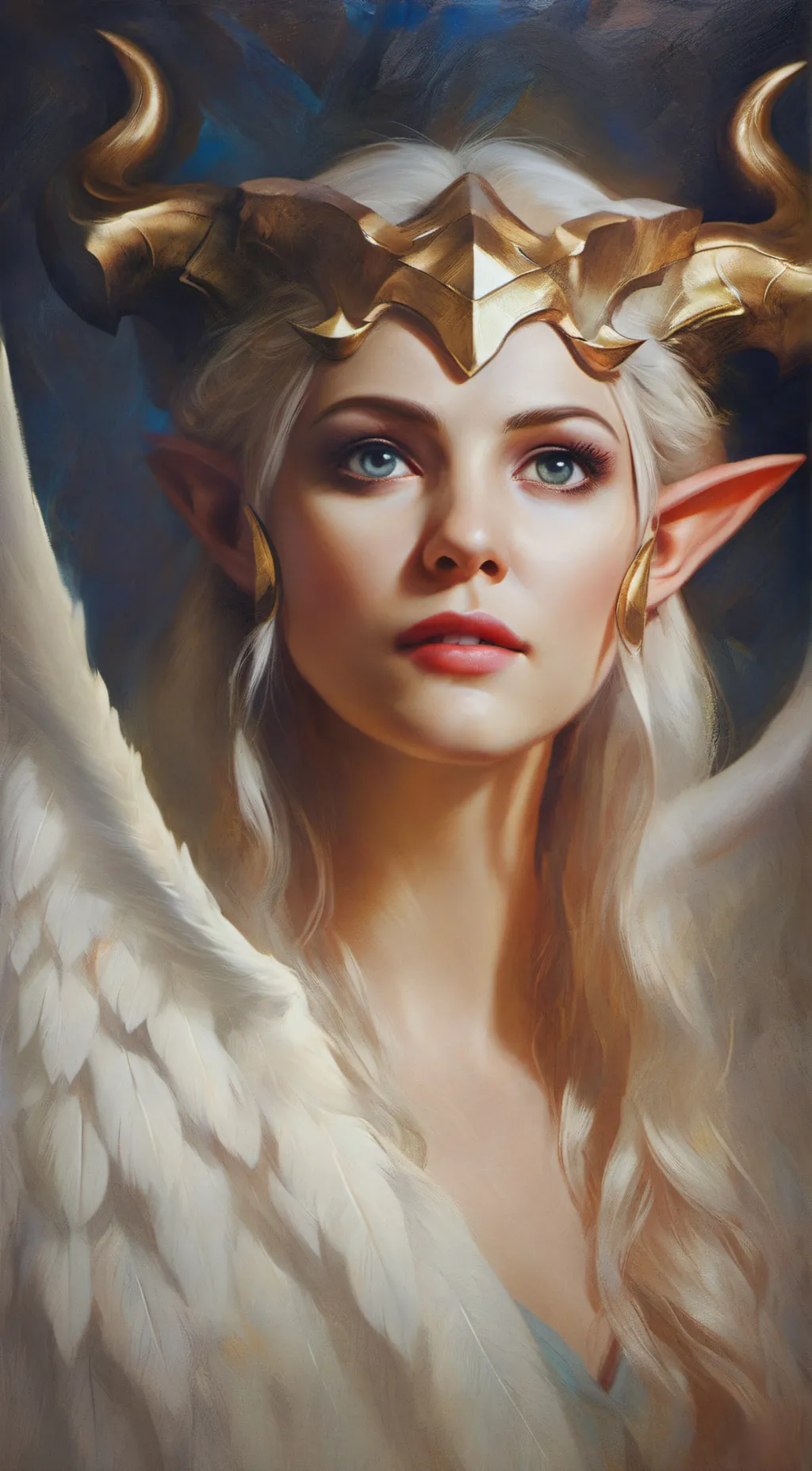 ai character: Angle background