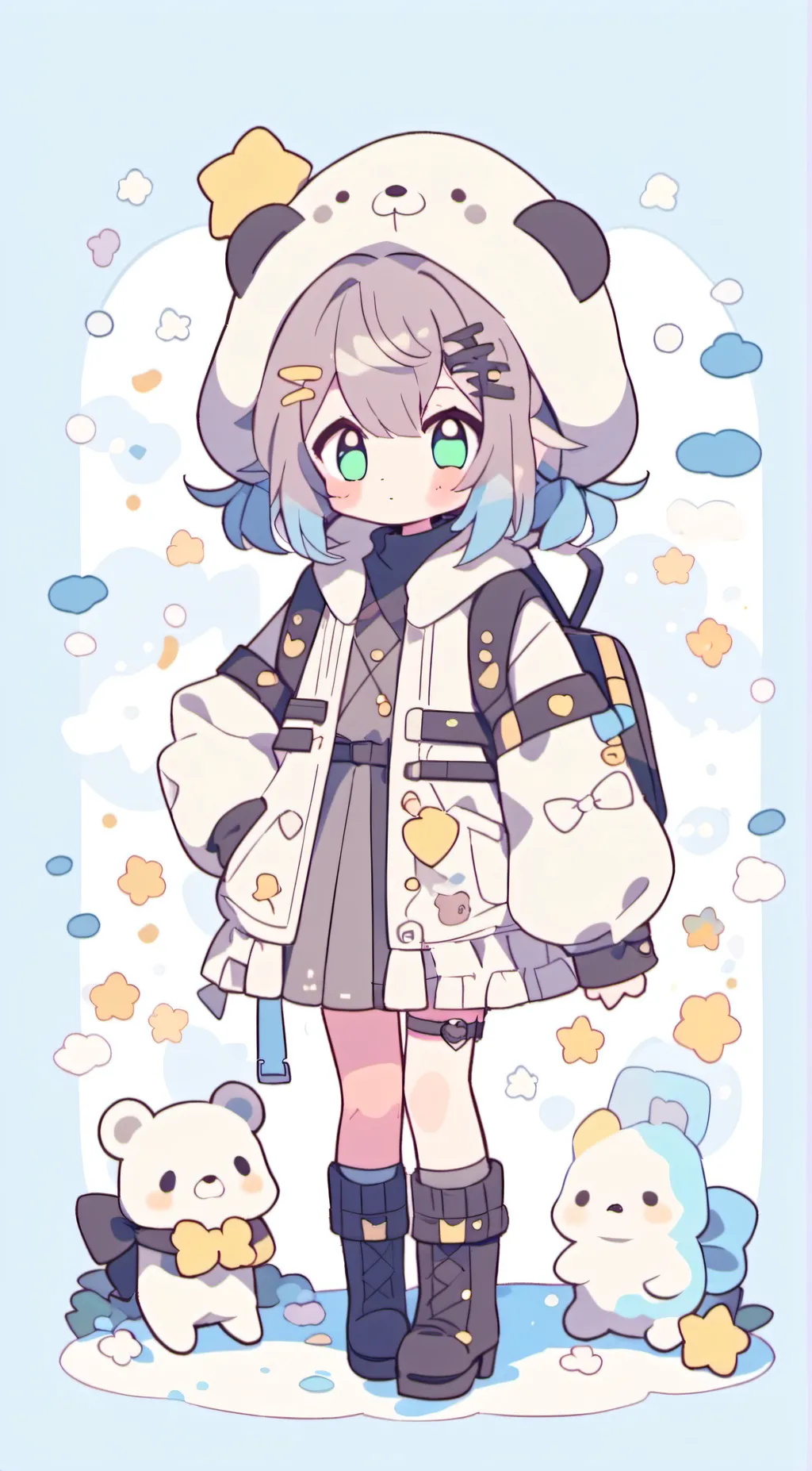 ai character: Hazbin hotel hehe background