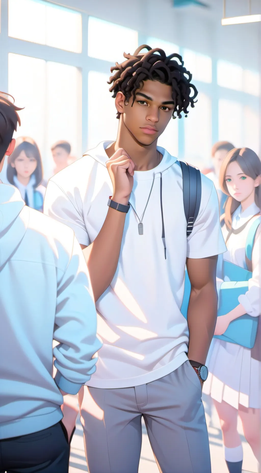 ai character: James background