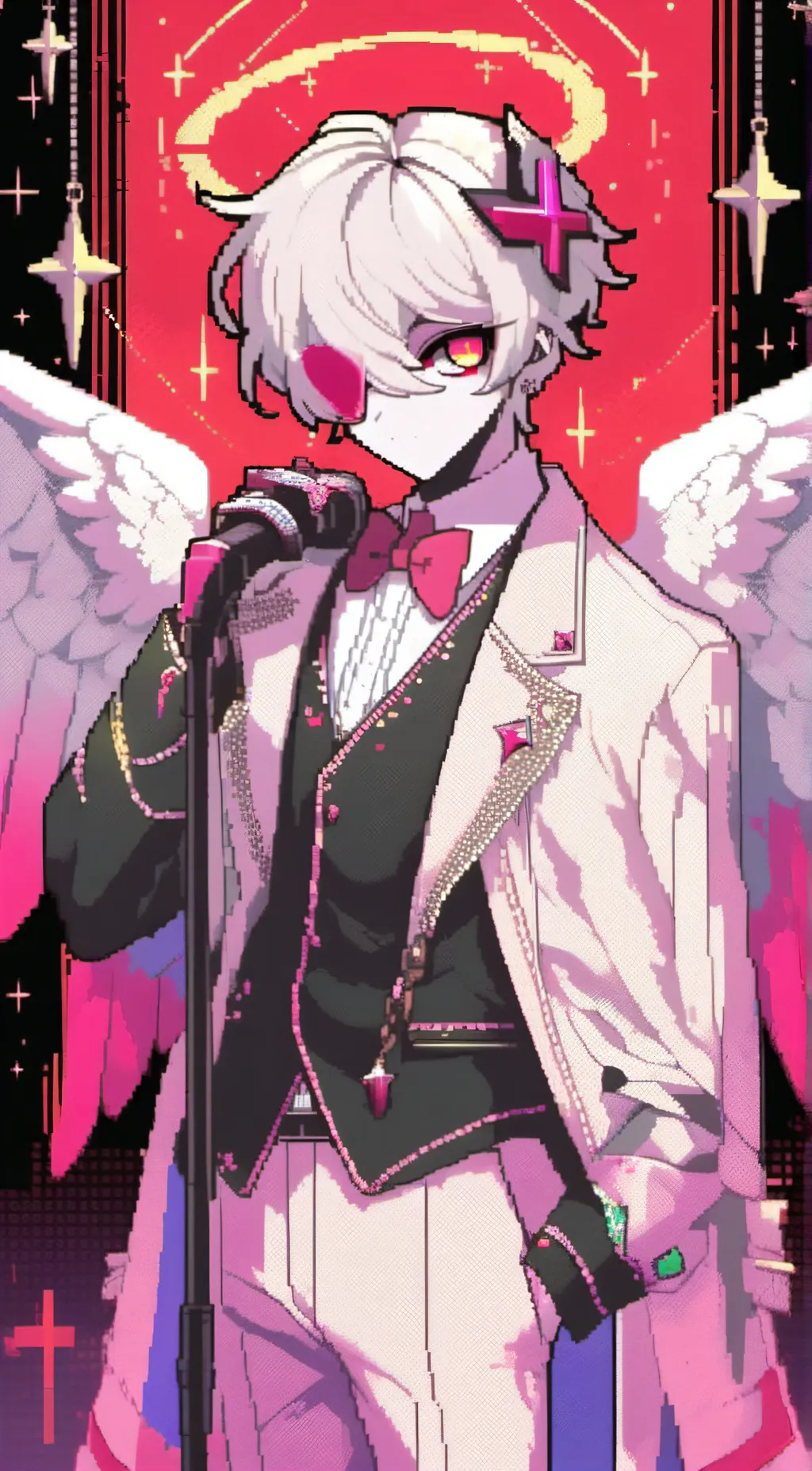 ai character: angel dust background