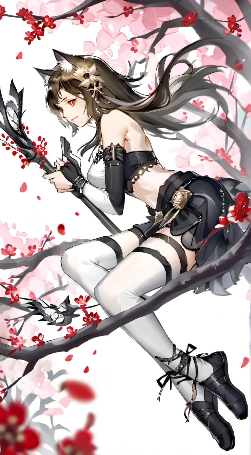 ai character: Kitty background