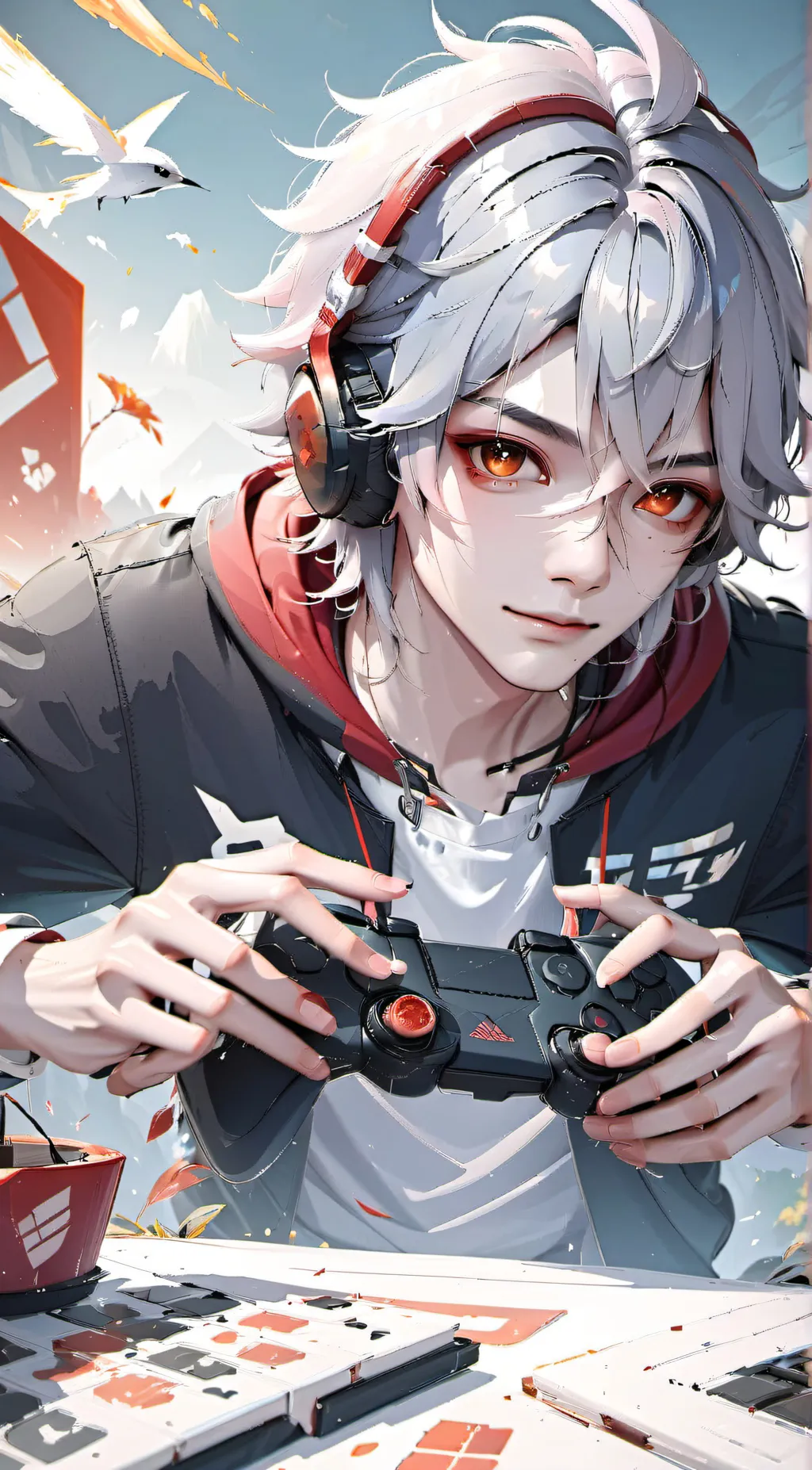 ai character: Felix!!•° background