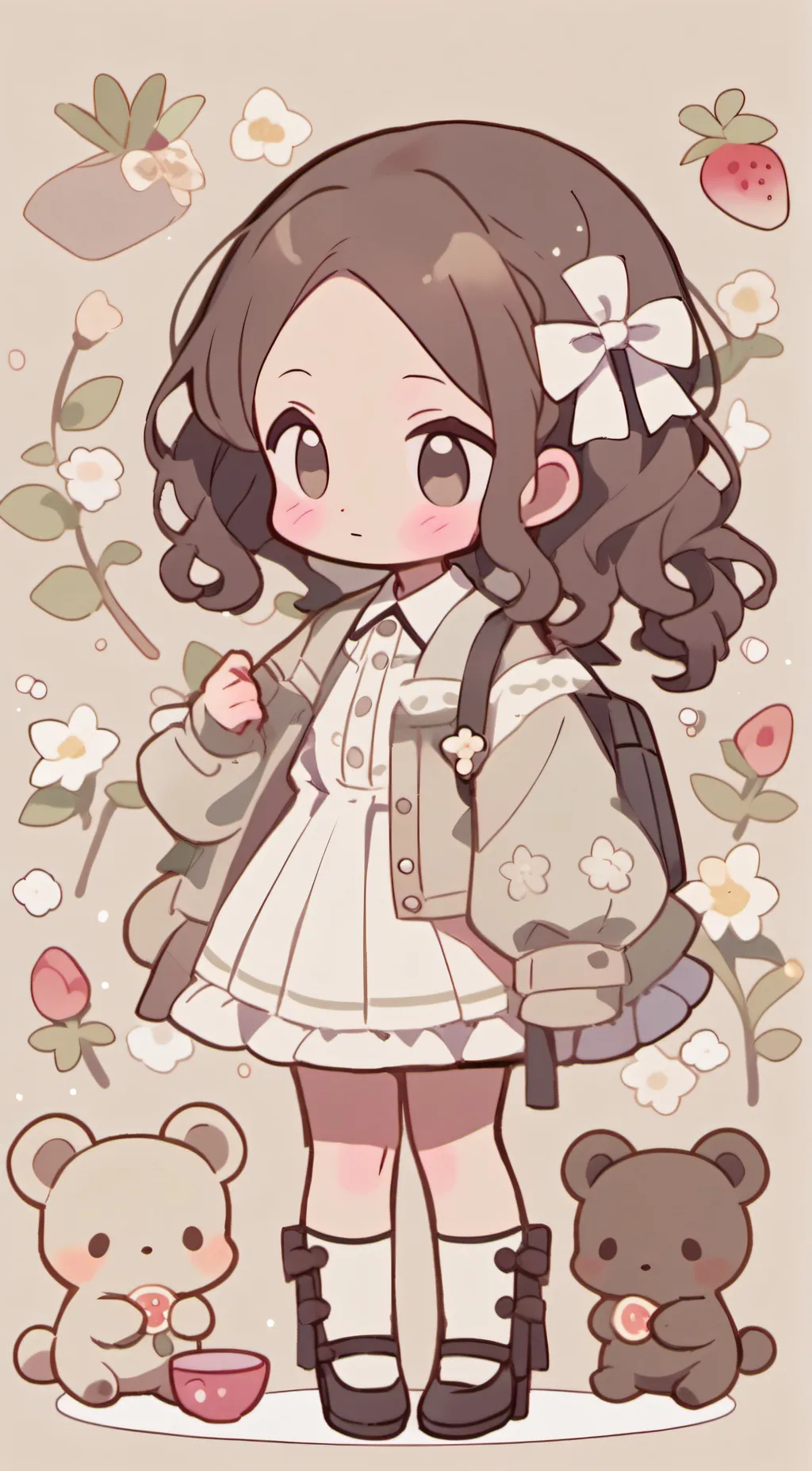 ai character: Kenzie background