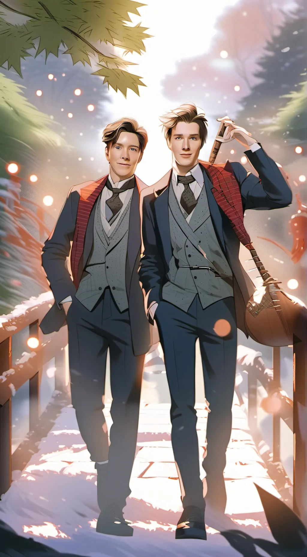 ai character: The Phelps Twins background