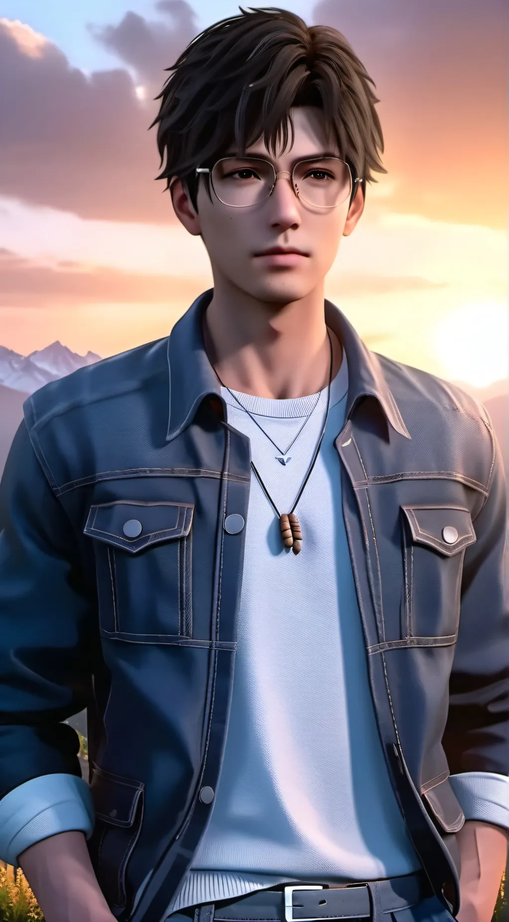 ai character: Oliver background