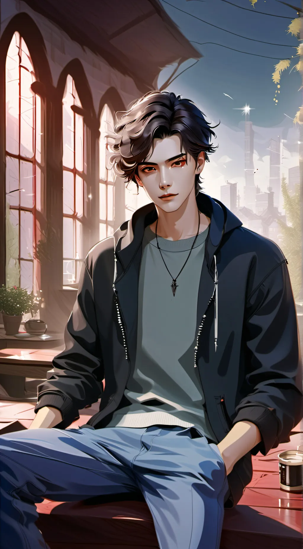 ai character: Daniel background