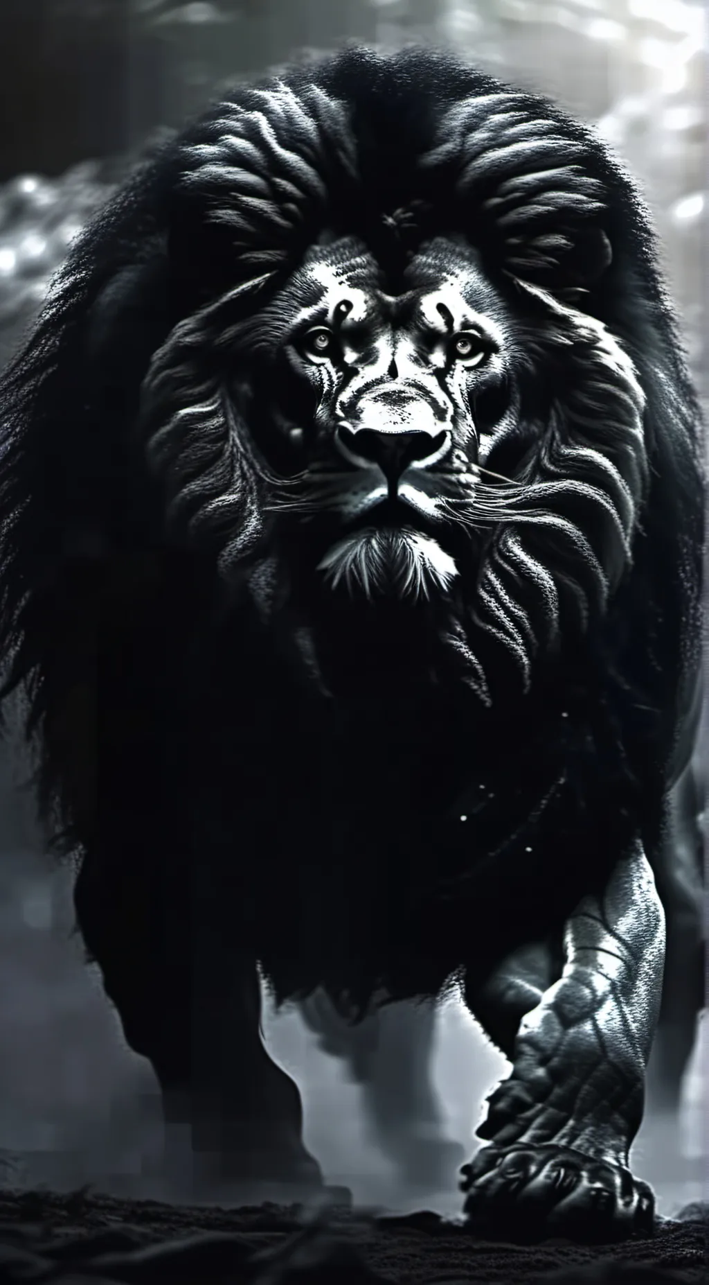 ai character: Brutes the moon  background