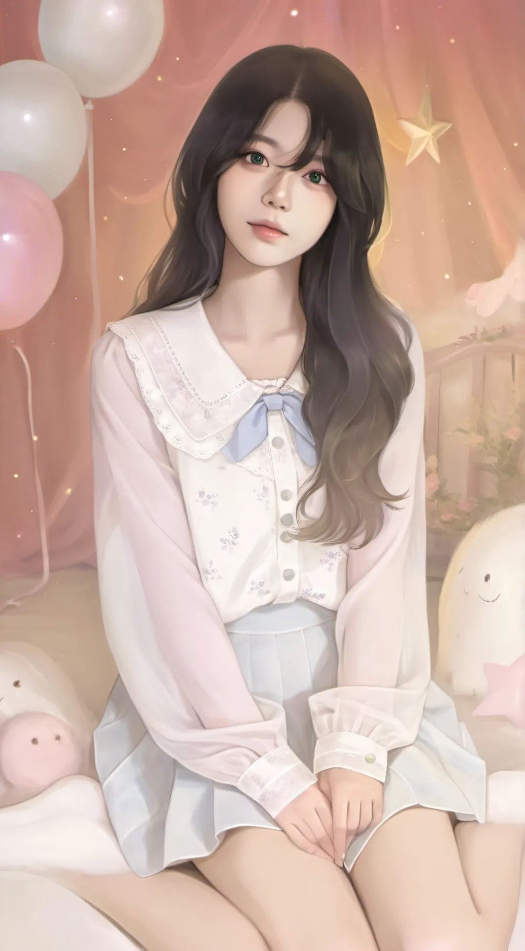 ai character: destiny 🫶🤭 background