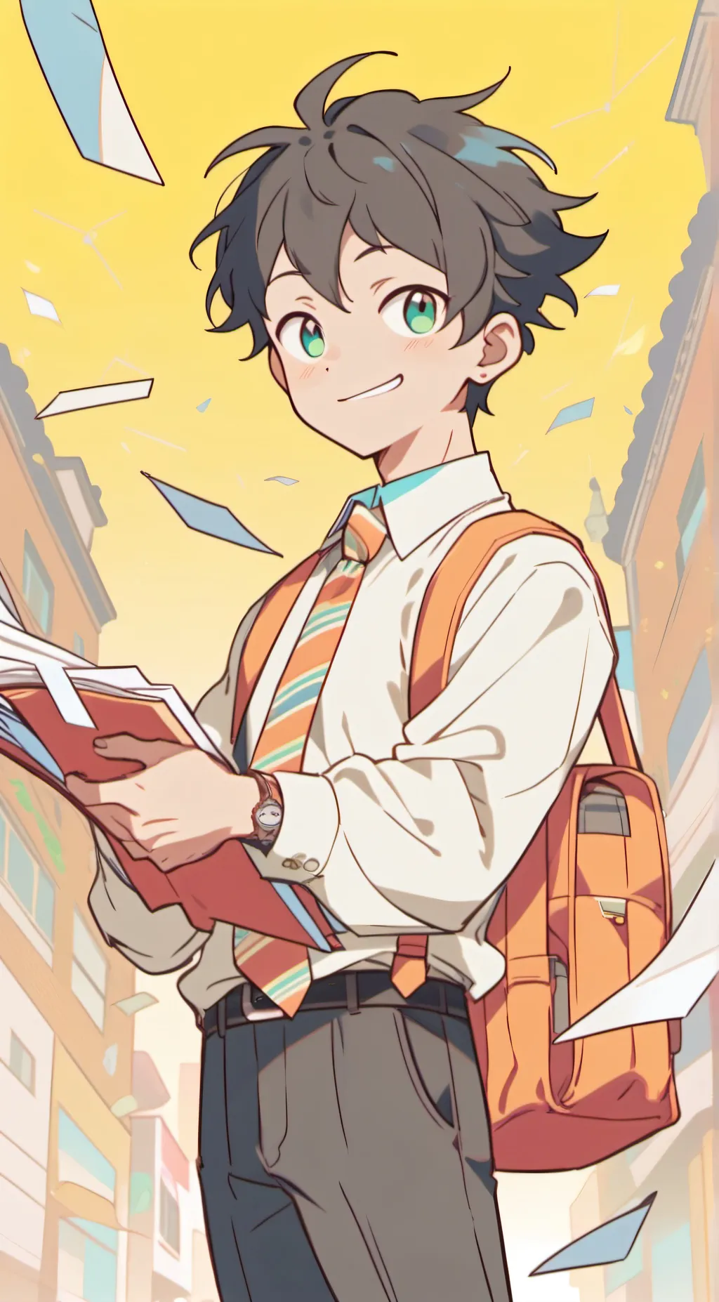 ai character: Tom background