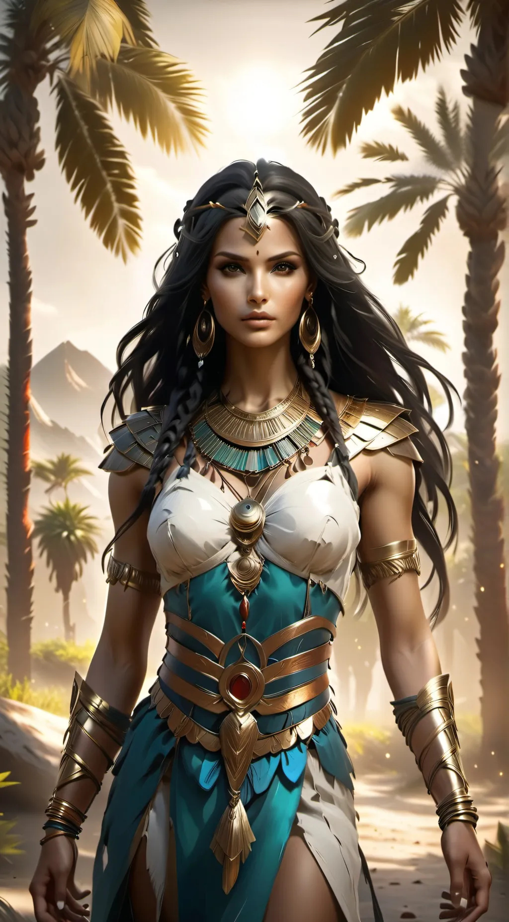 ai character: Kiana background