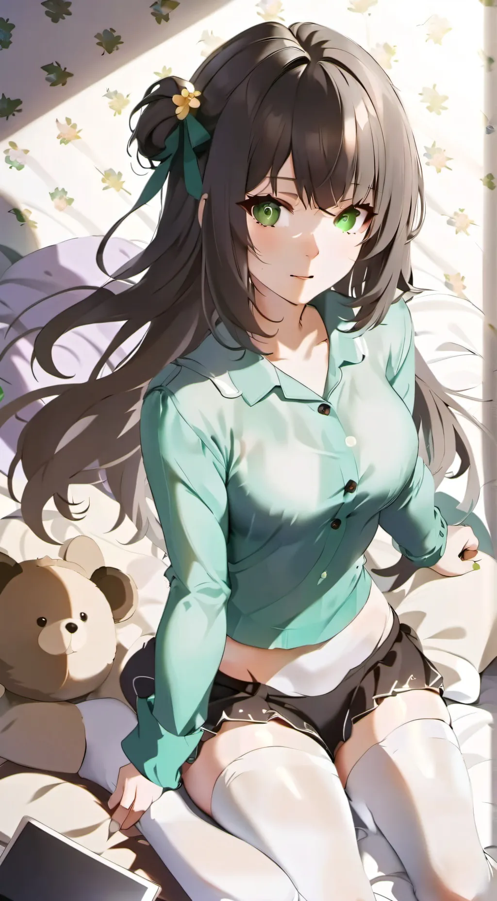 ai character: Lilly background