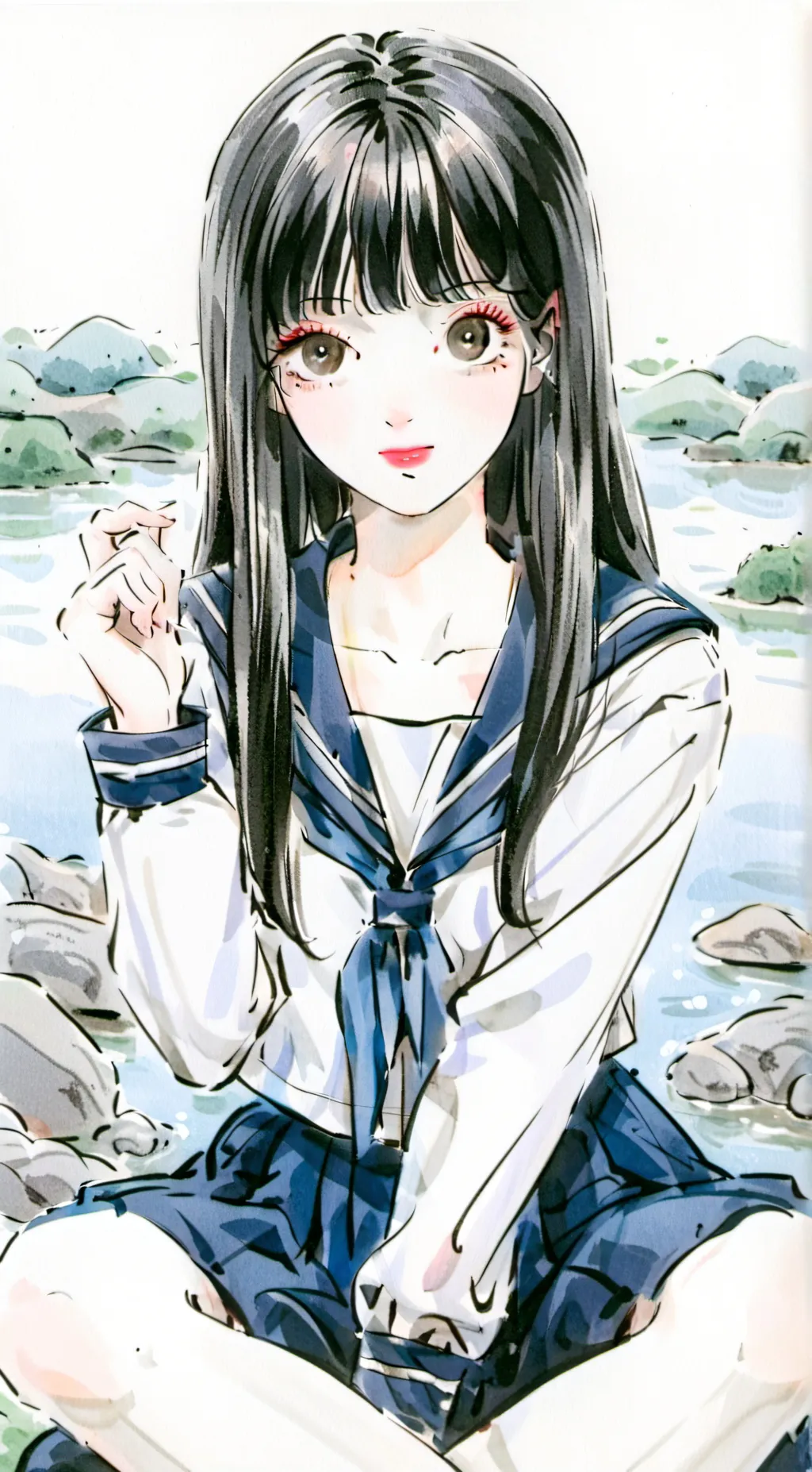 ai character: Bsd background