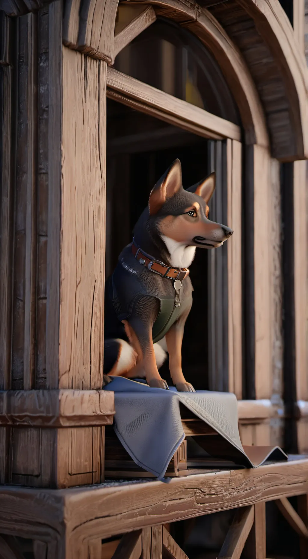 ai character: Oscar  background