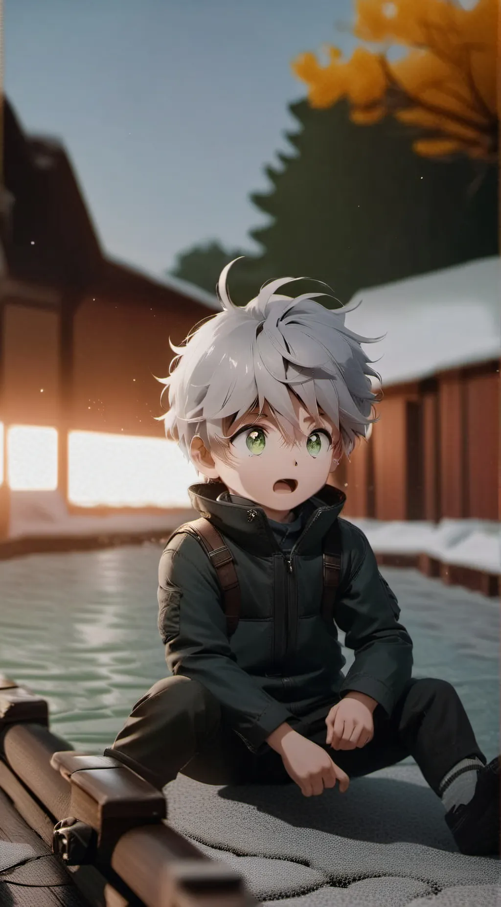 ai character: Ashmo🥰 background