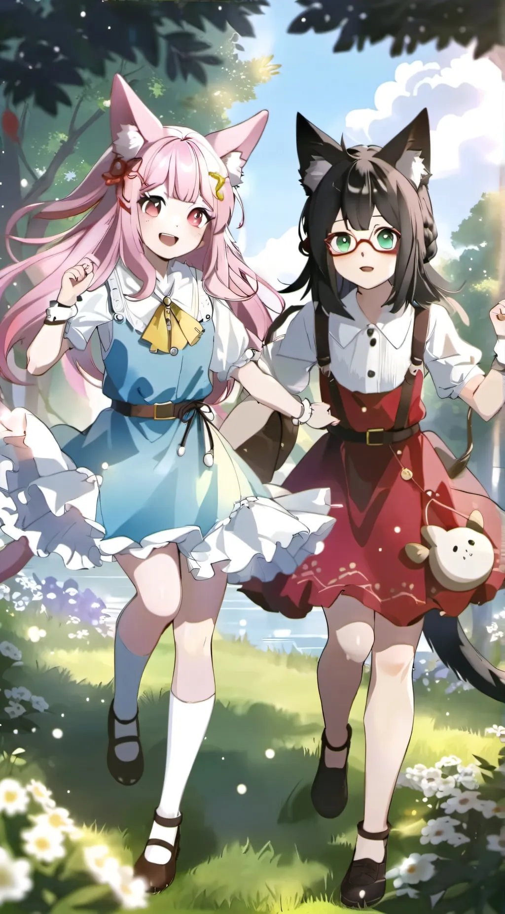 ai character: reco and sema background