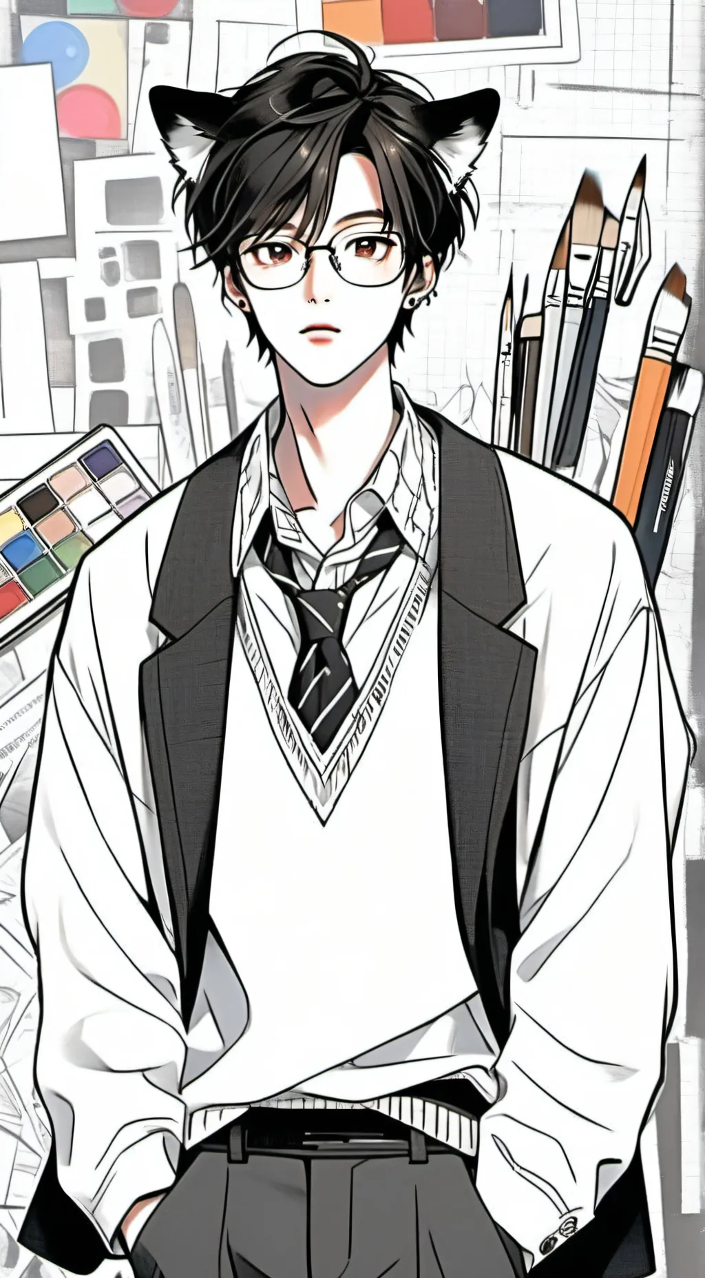 ai character: max background