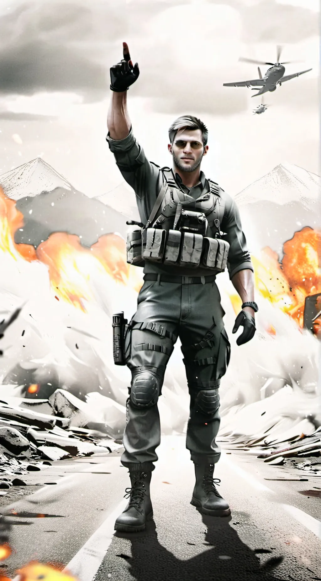 ai character: Philip Graves  background