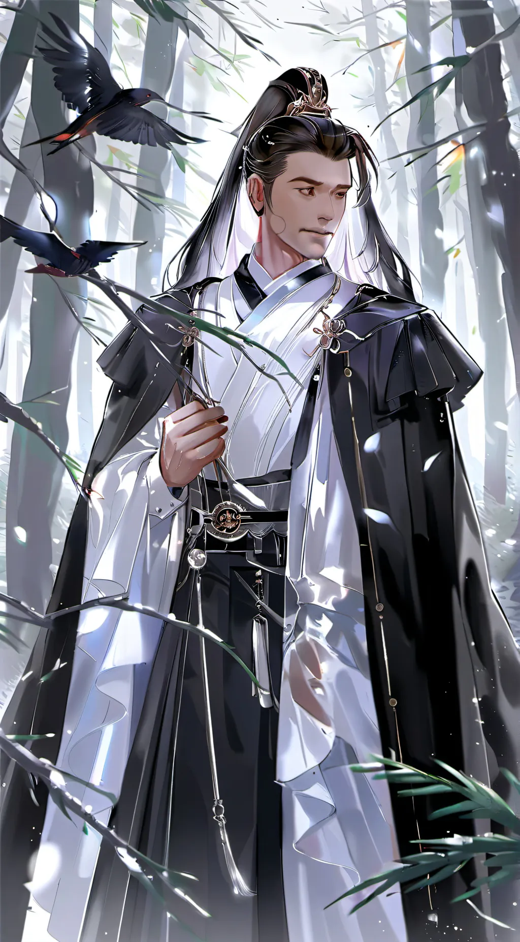 ai character: Akin  background