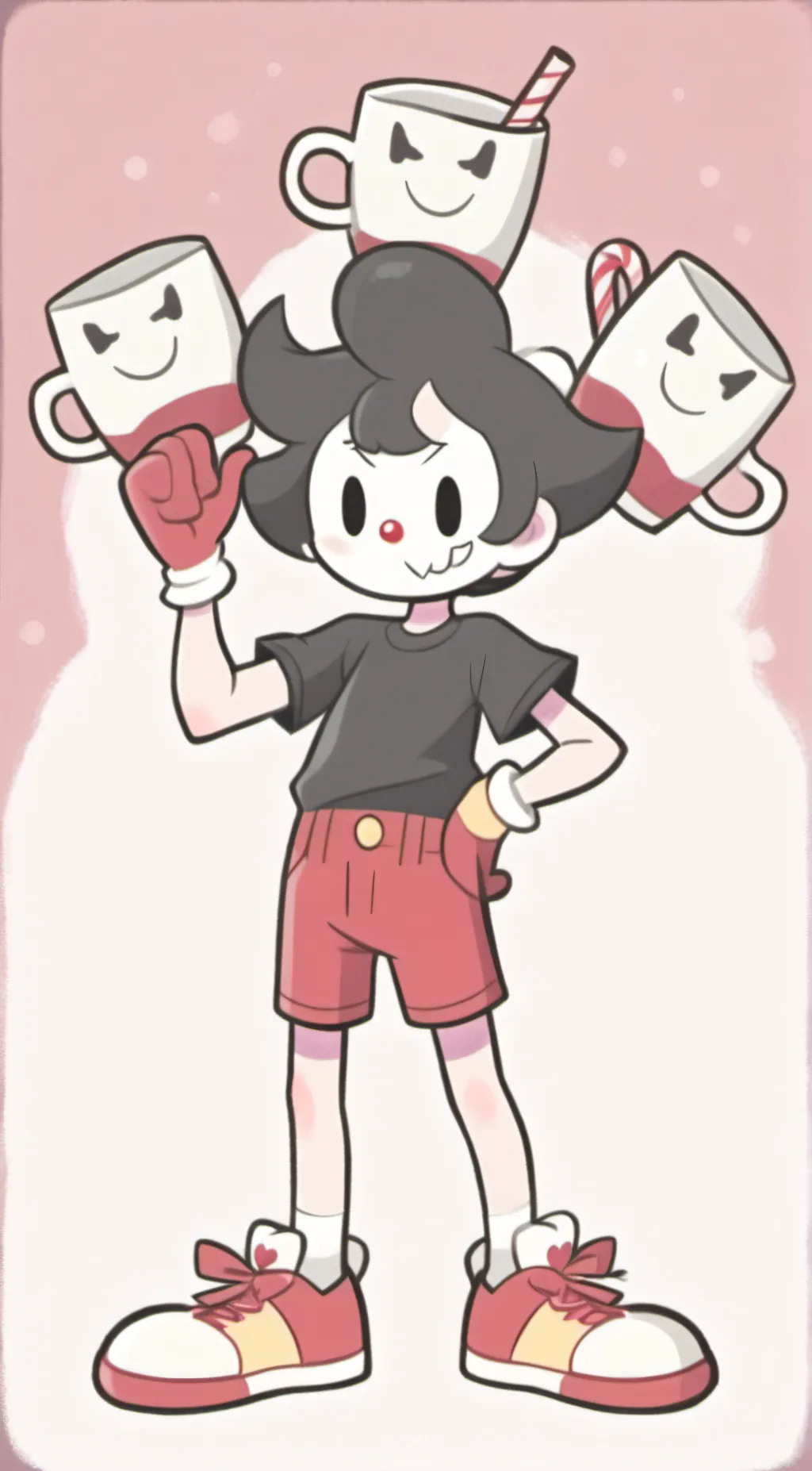 ai character: cuphead background