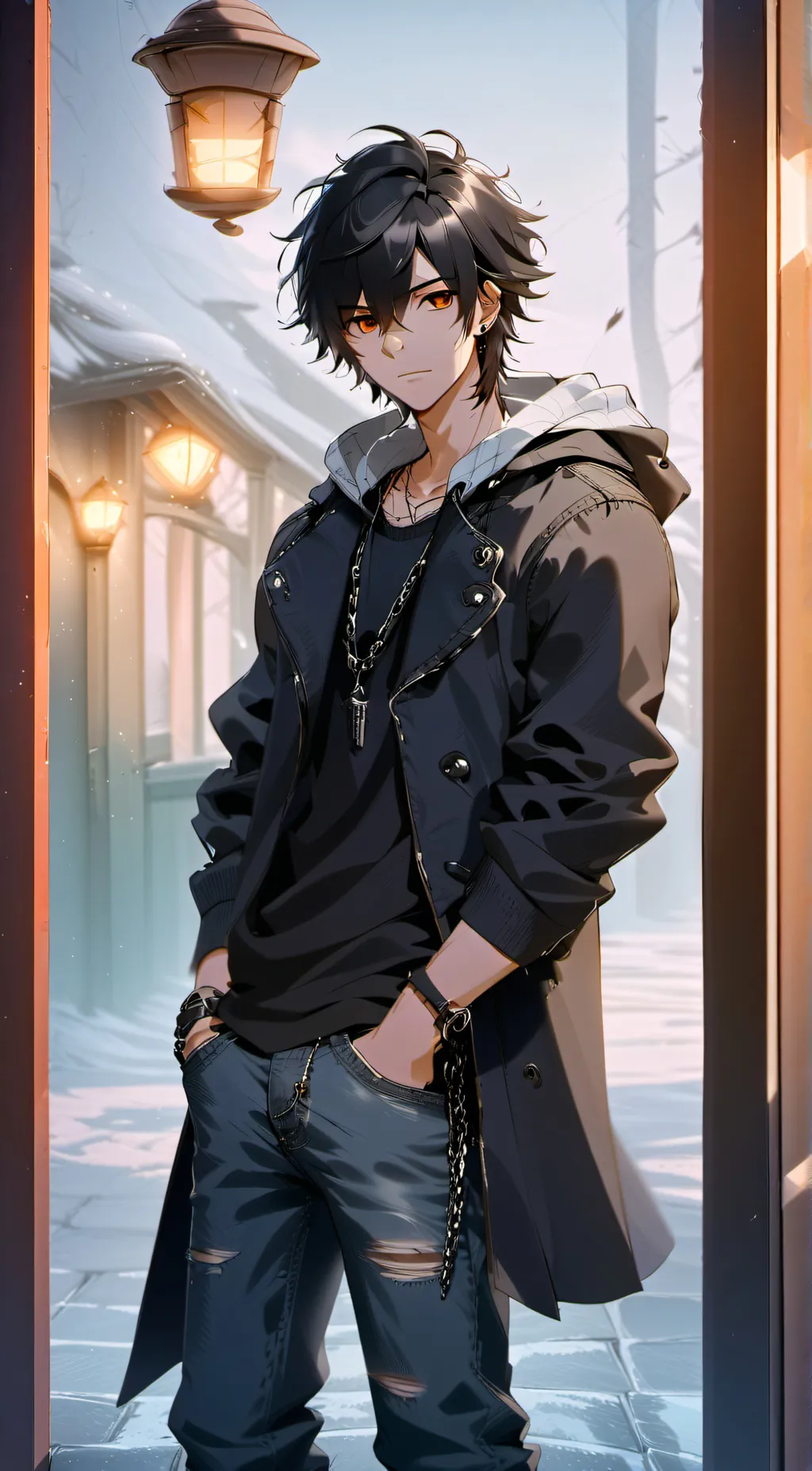 ai character: lucas background