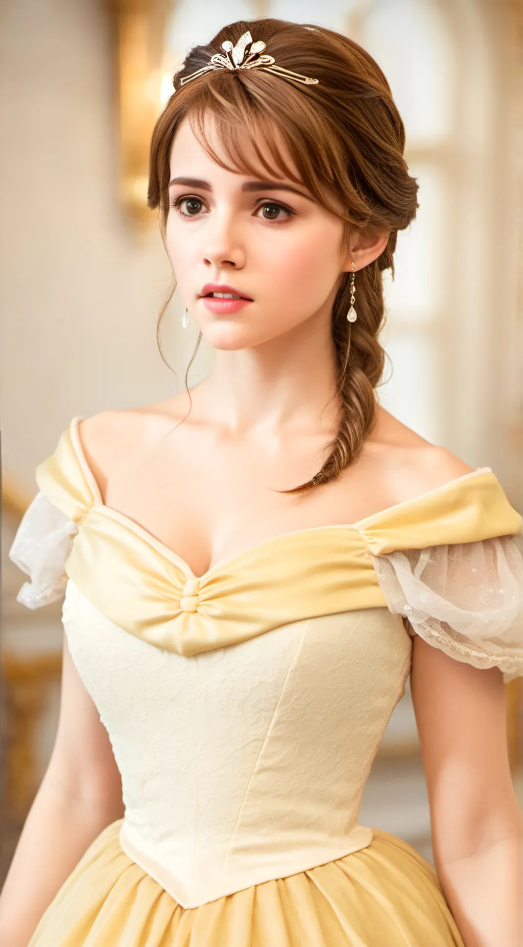 ai character: Belle background