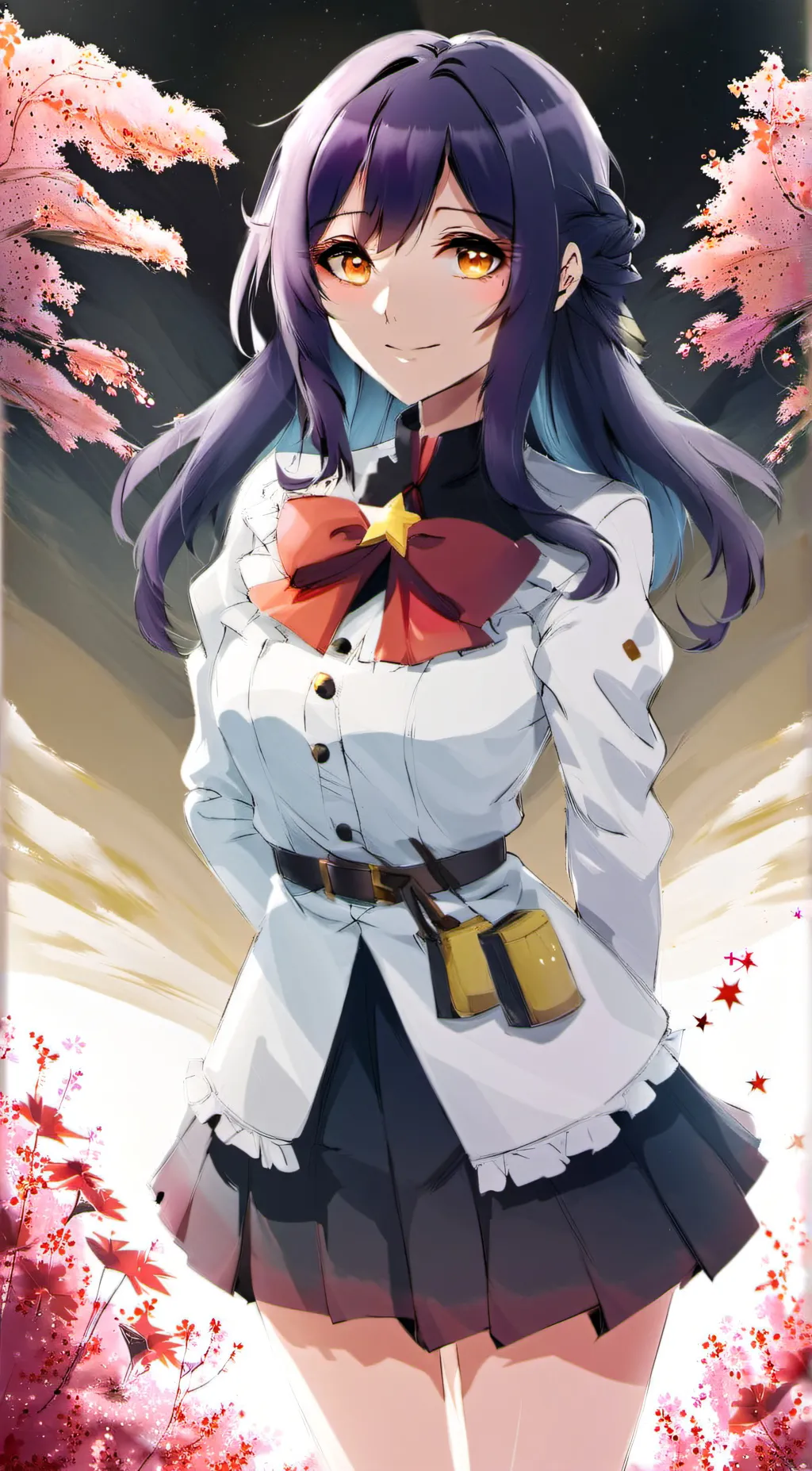 ai character: Ai Hoshino  background