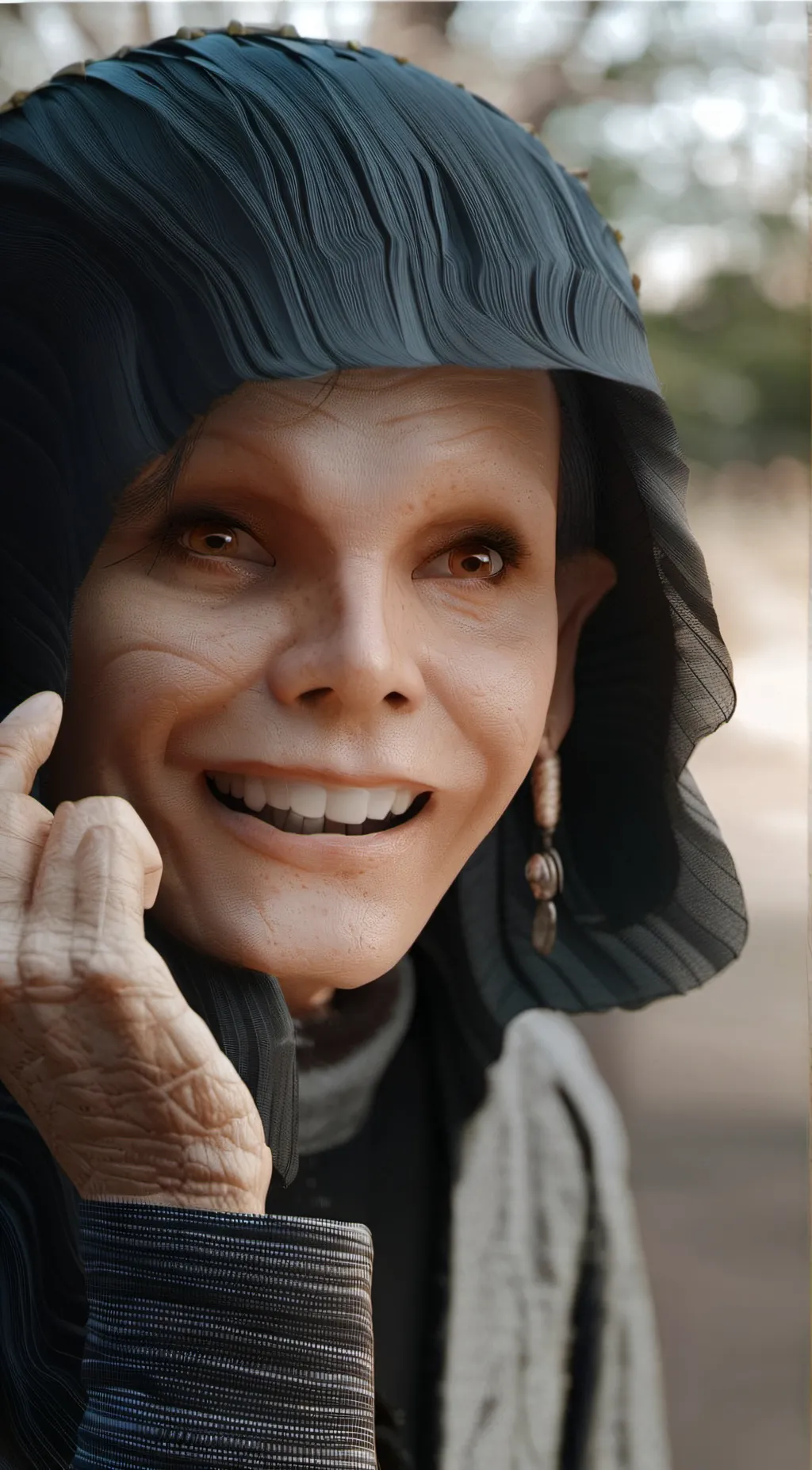 ai character: qo background