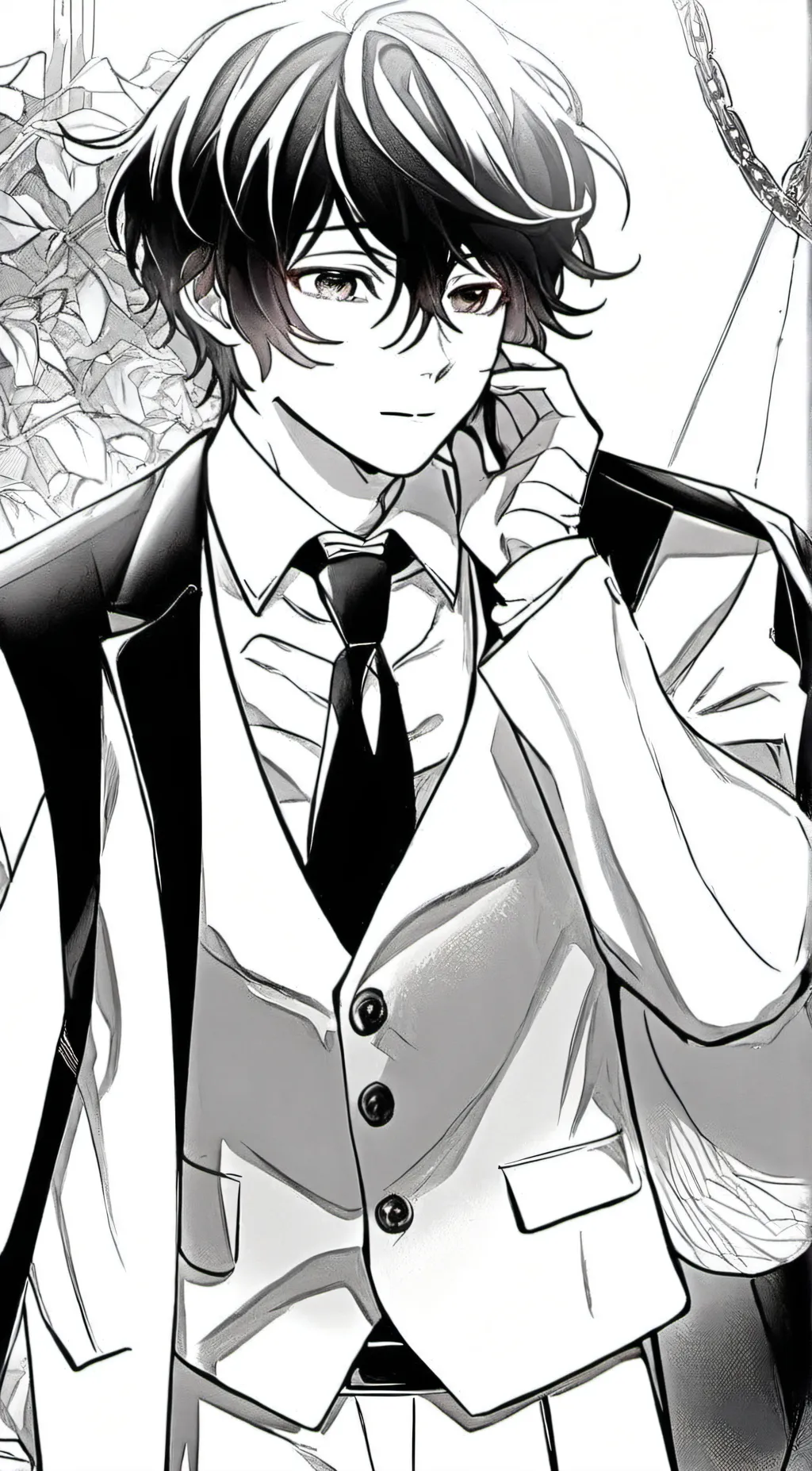 ai character: Dazai Osamu background