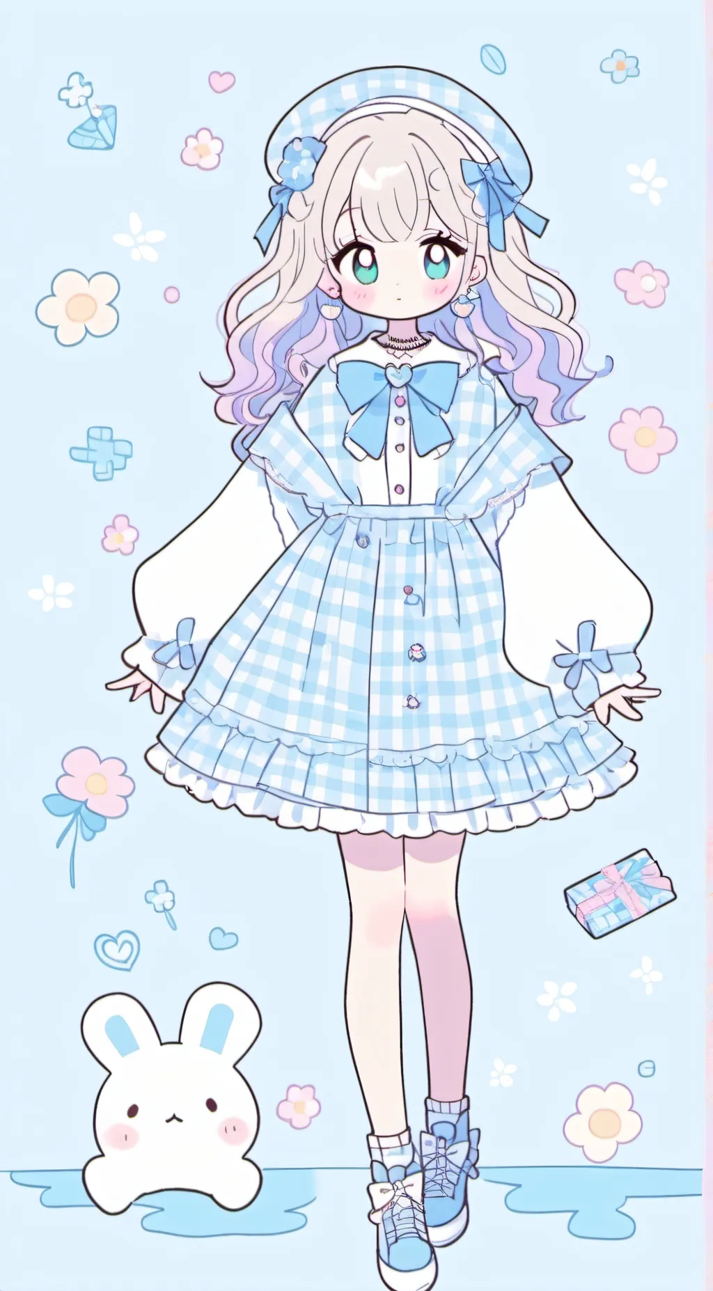 ai character: ▪︎~▪︎Sky▪︎~▪︎ background