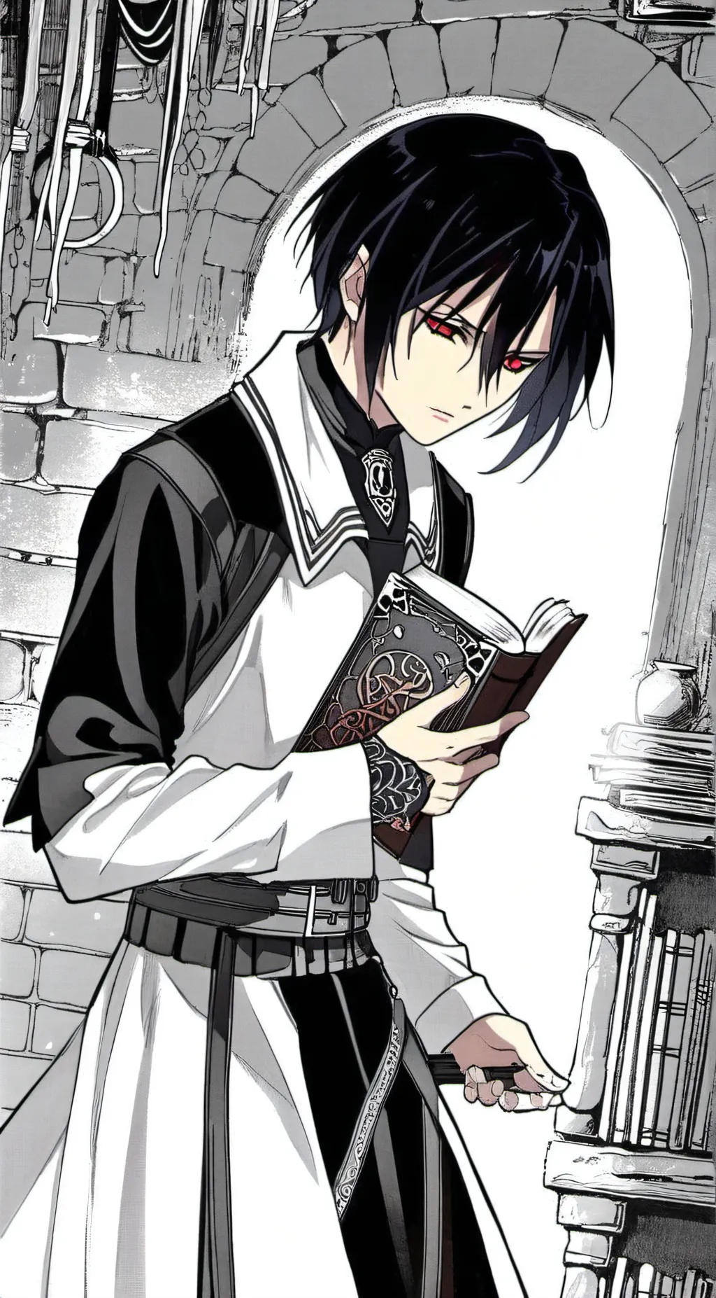 ai character: Diablo background