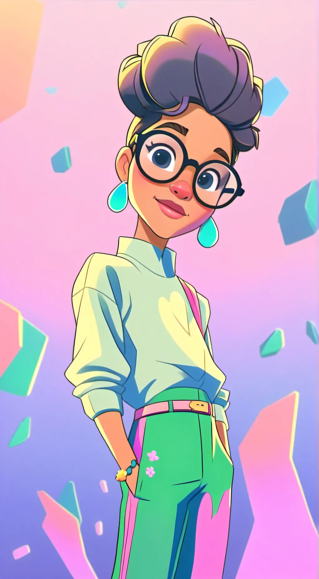 ai character: Anita background